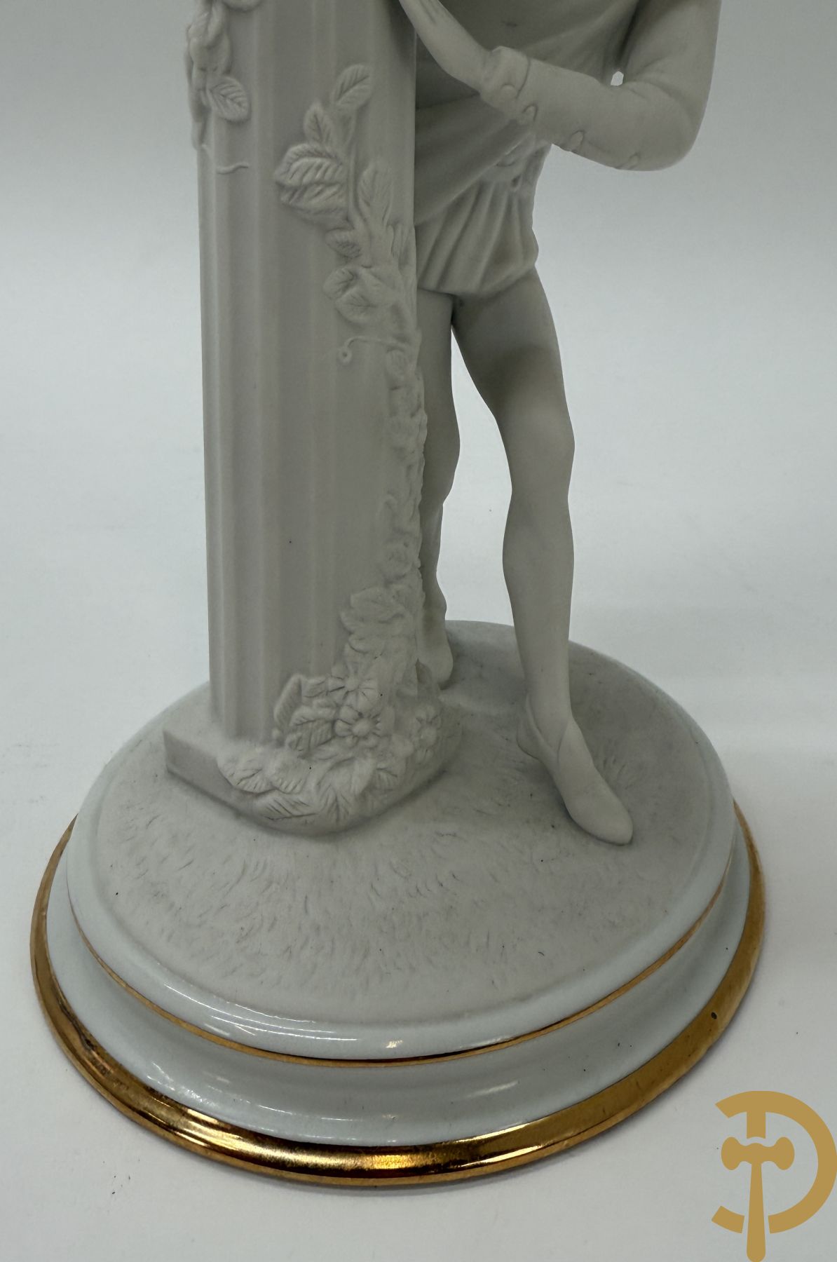 Paar porseleinen kandelaars van Franklin Mint 1986 uit de Romeo & Julia collection