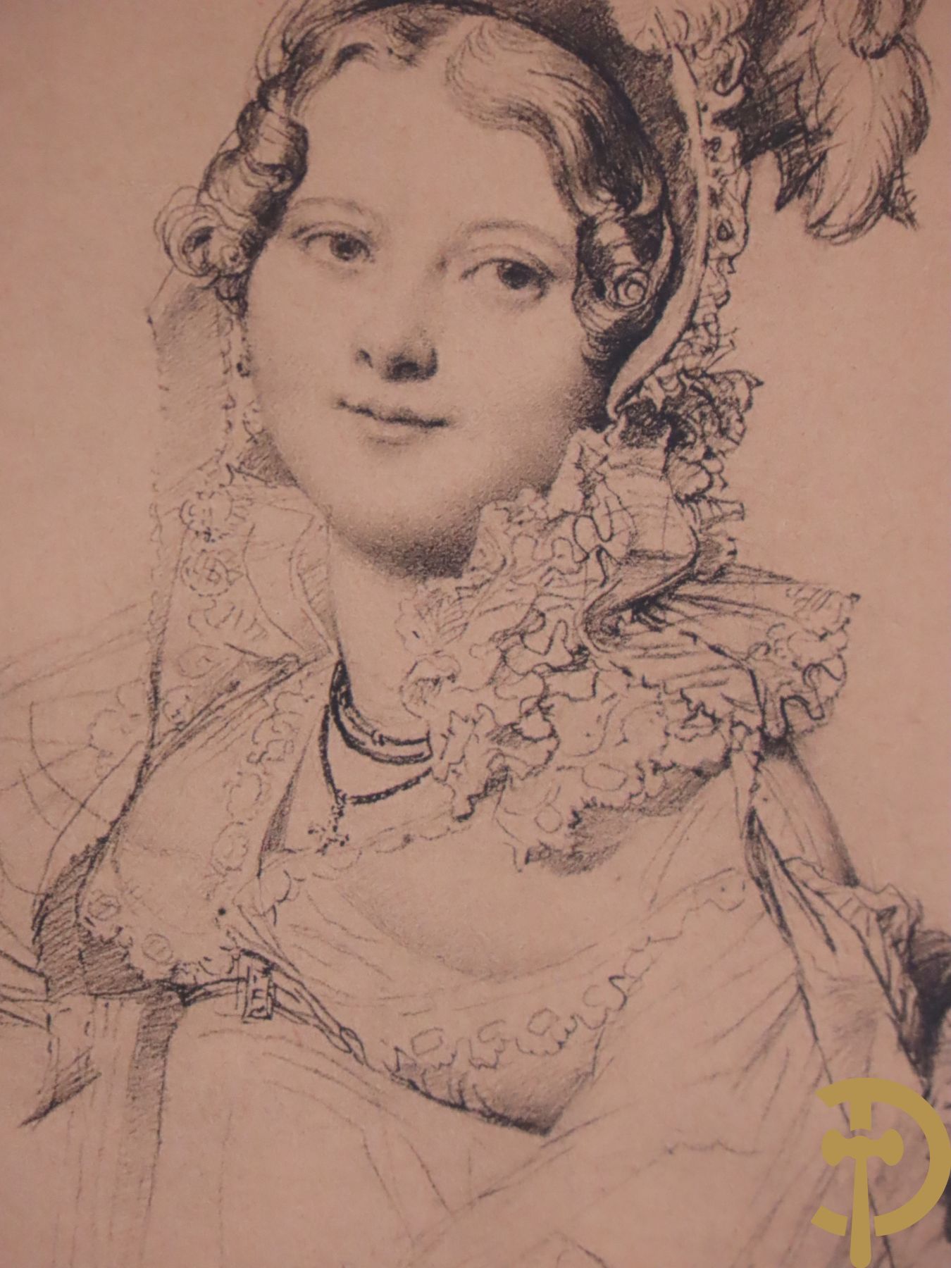 INGRES getekend Roma 1816 