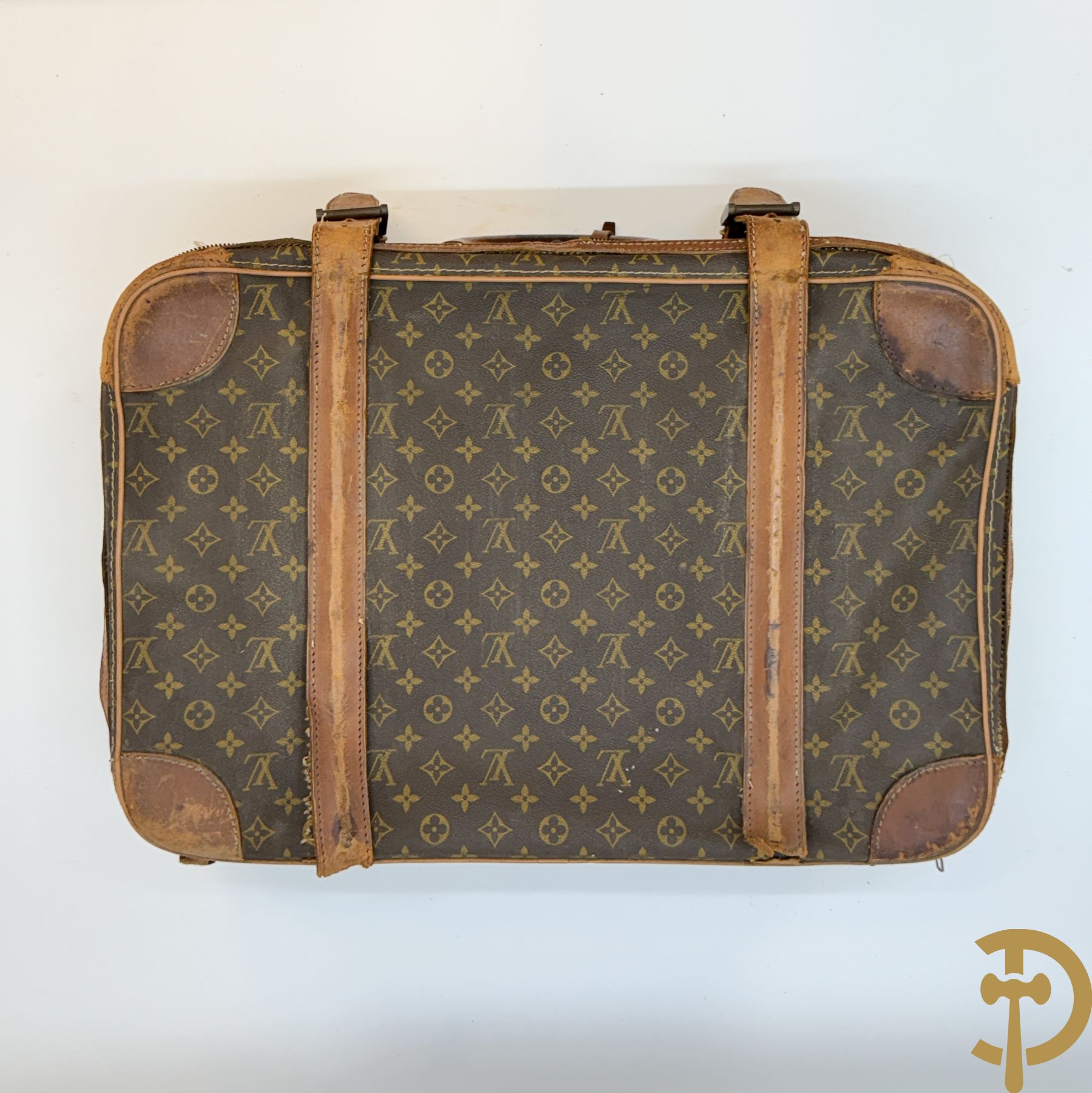 Lederen valies Louis Vuitton