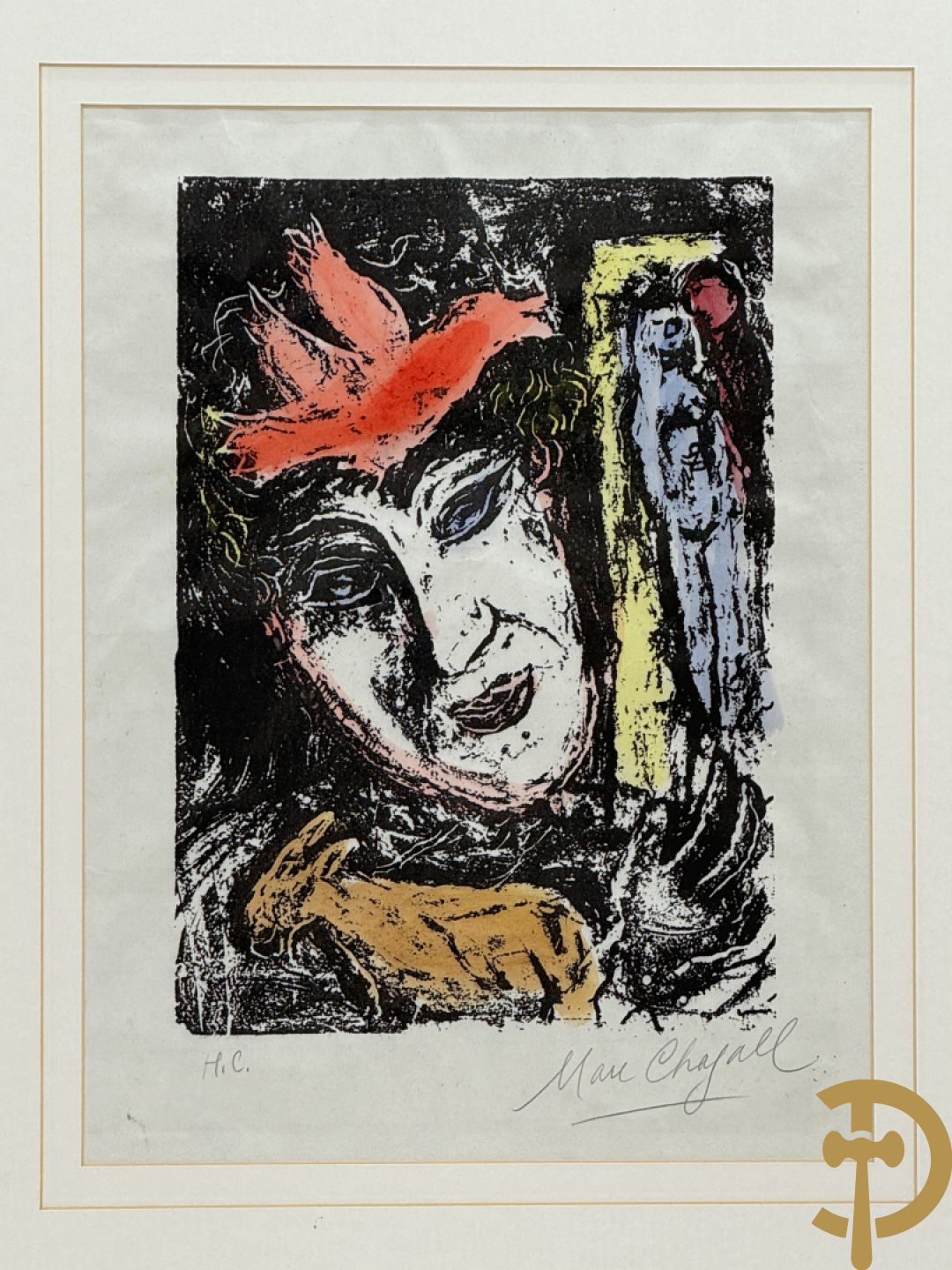 CHAGALL Marc getekend 