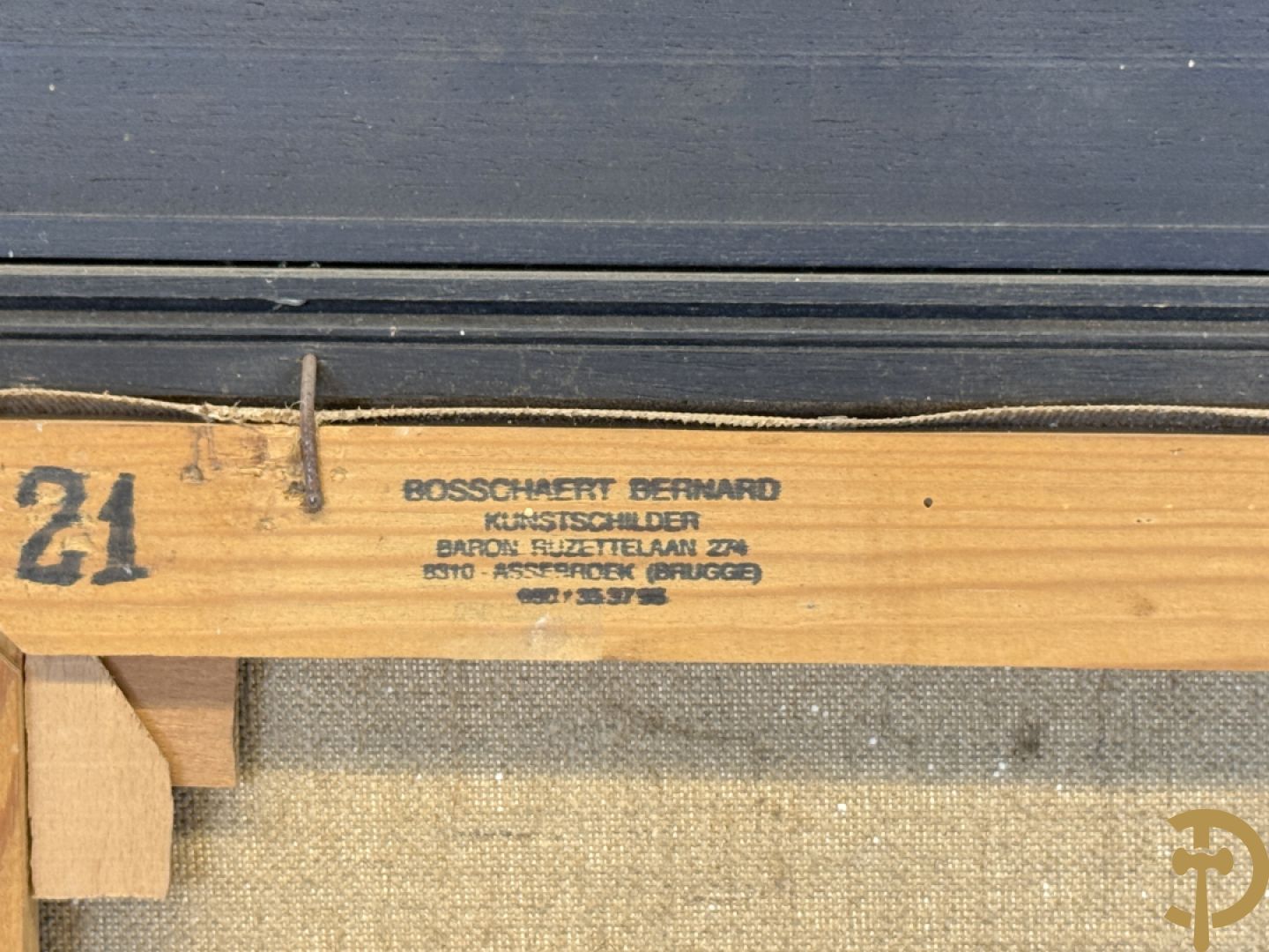 BOSSCHAERT B. (Bernard) getekend 