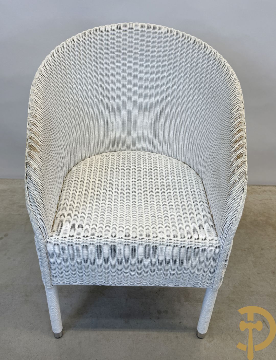 Vier gevlochten Lloyd Loom armzetels van Vincent Sheppard