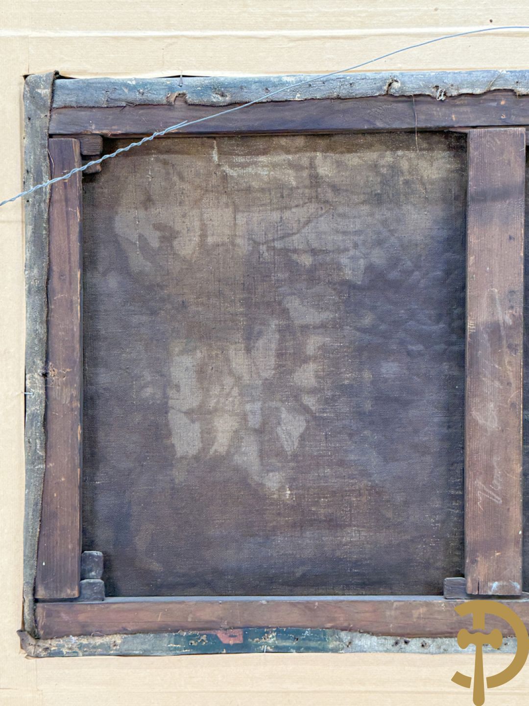 VAN LUPPEN Frans getekend 