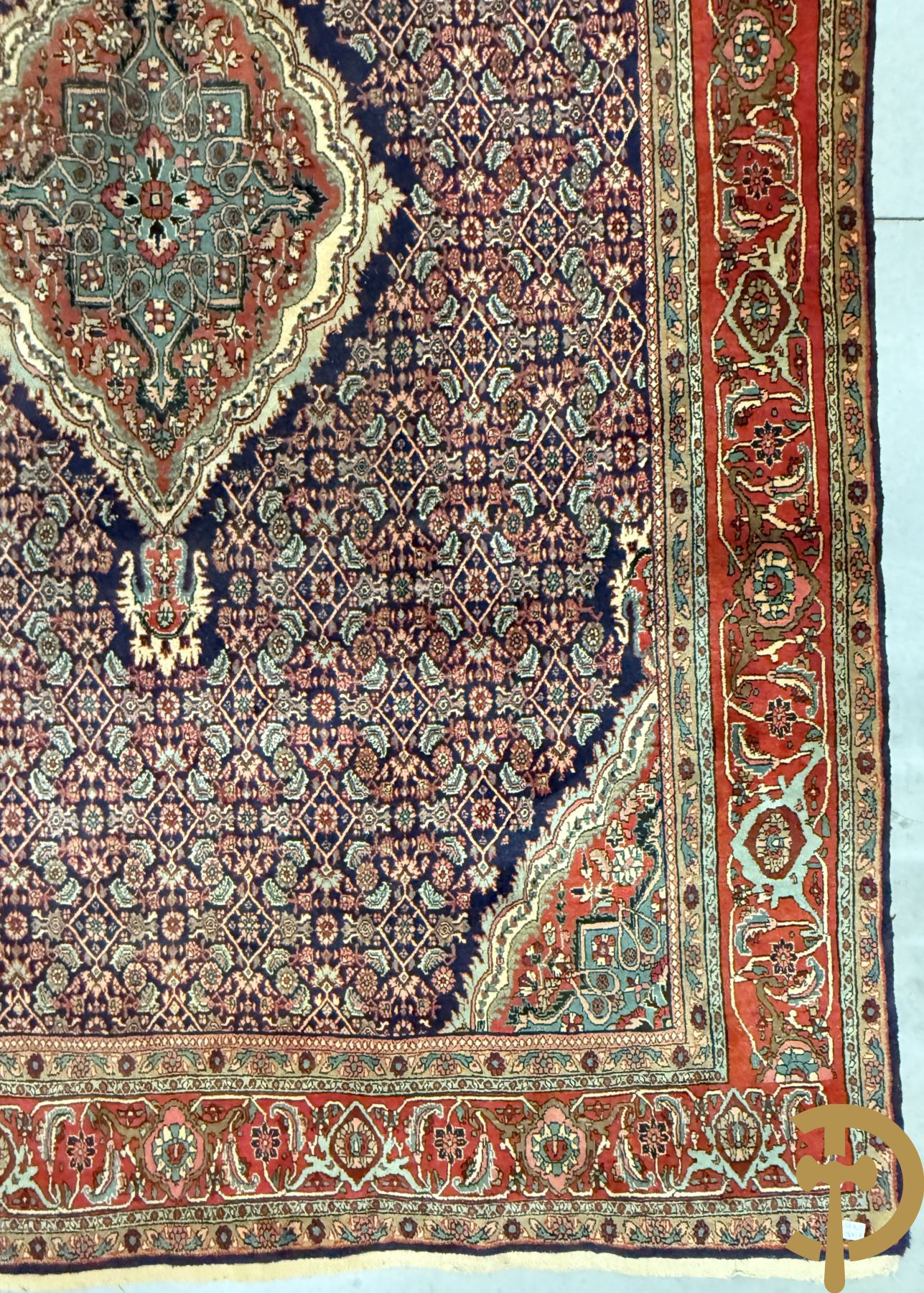 Oosters handgeknoopt tapijt Bidjar