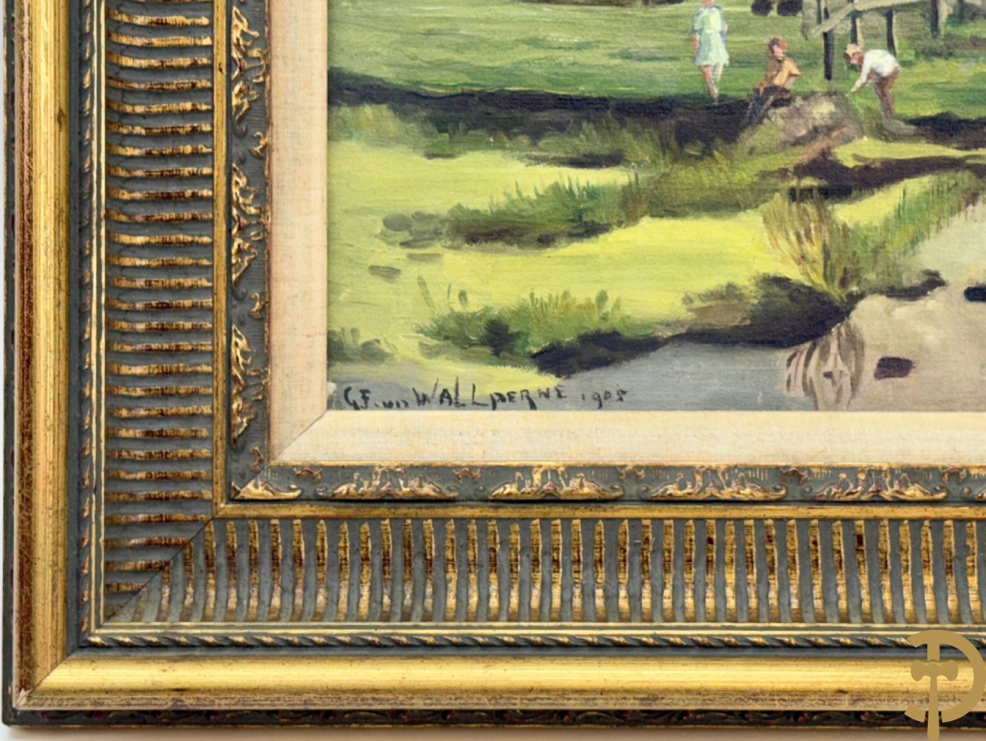 VAN DE WALL PERNE G. getekend(Gustaaf) 