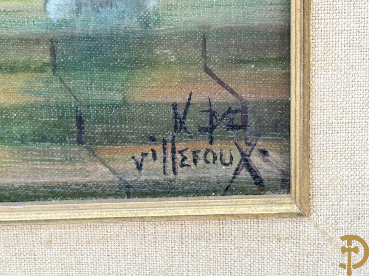 DE VILLEROUX A. getekend 