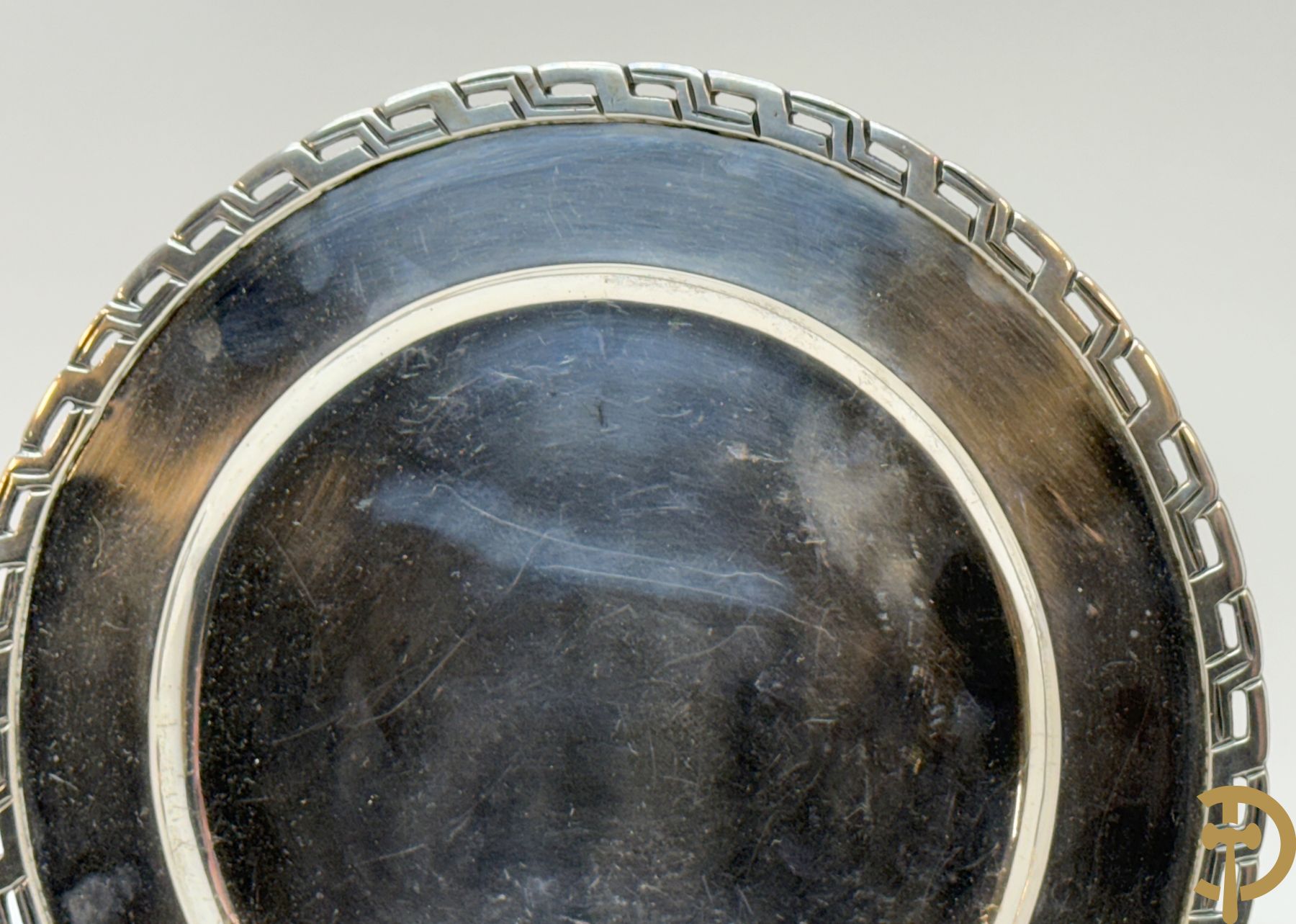 Massief zilveren Mexicaanse schaal, 925 gemerkt