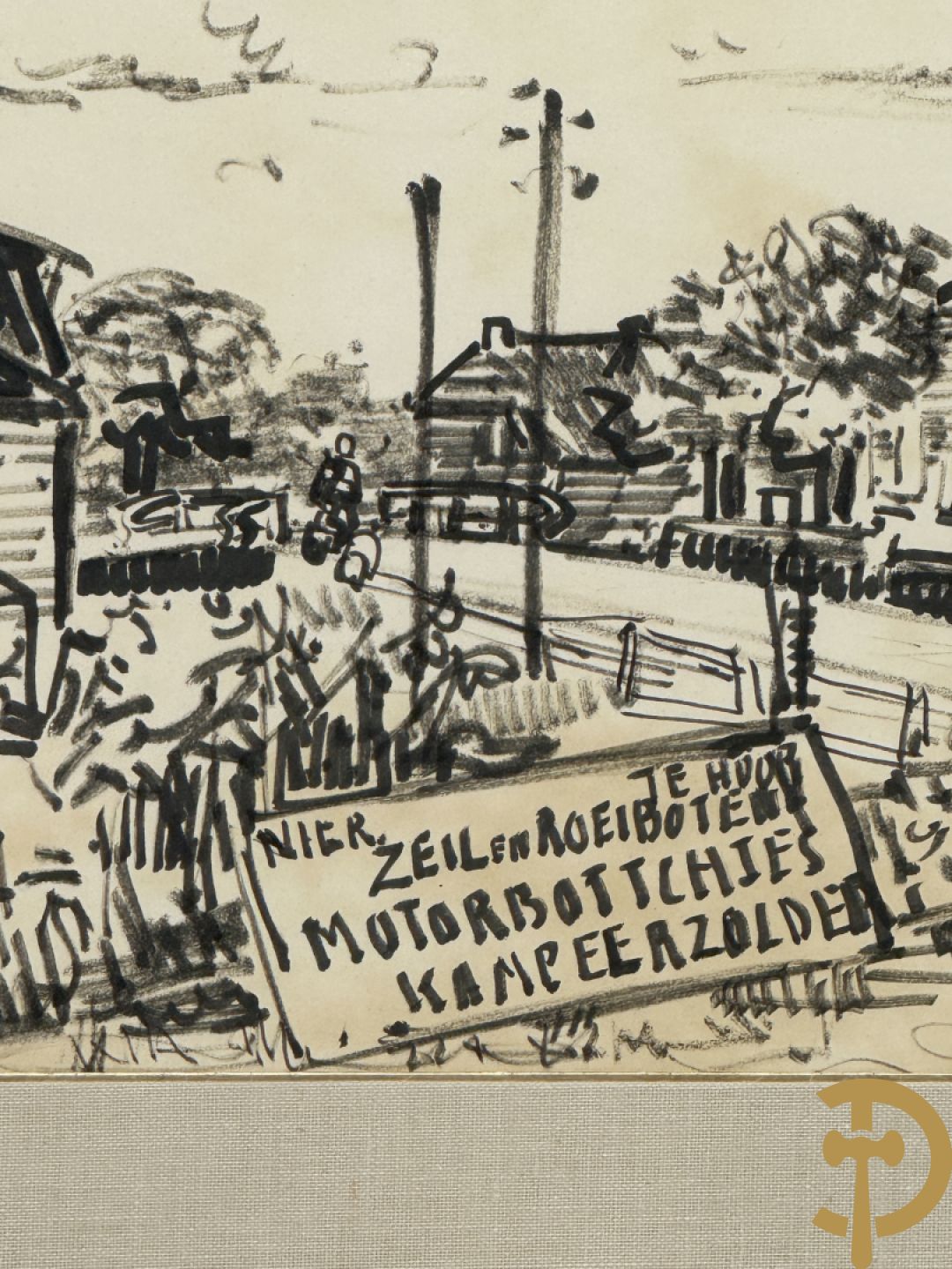 WOLVENS H.V. getekend (Henri-Victor) 