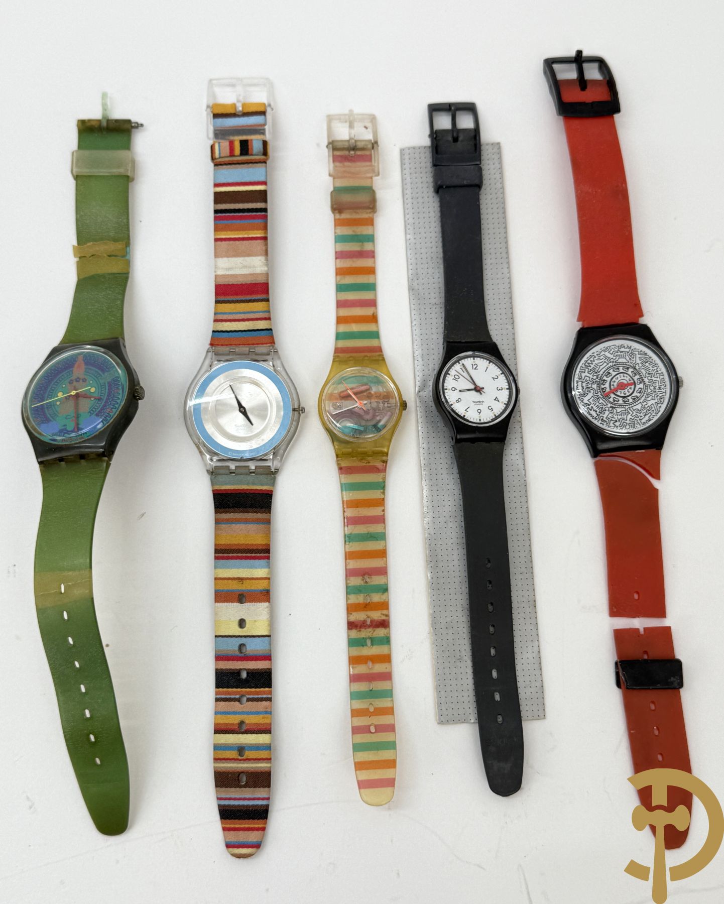 Verzameling vintage Swatch horloges