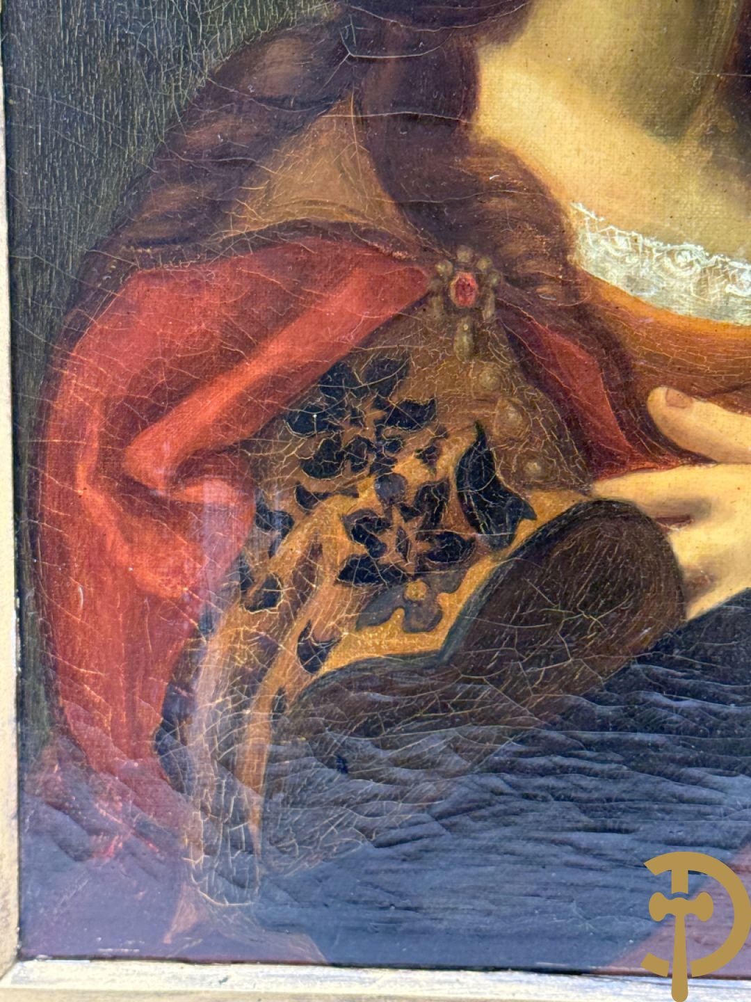 Ongetekend achteraan gerefereerd Carlo Dolci 