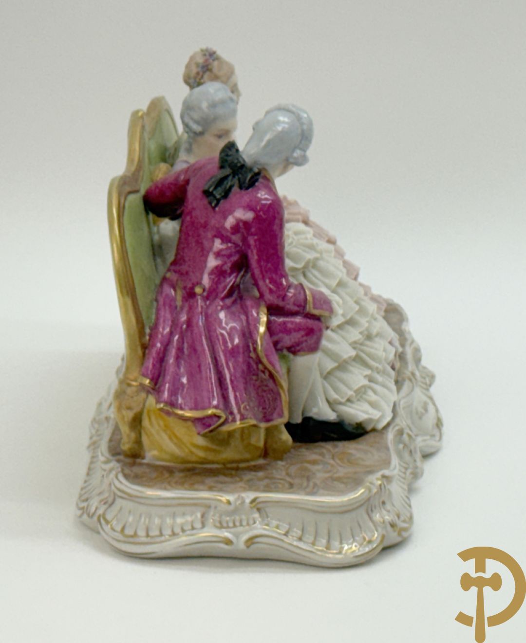 Italiaanse porseleinen groep 