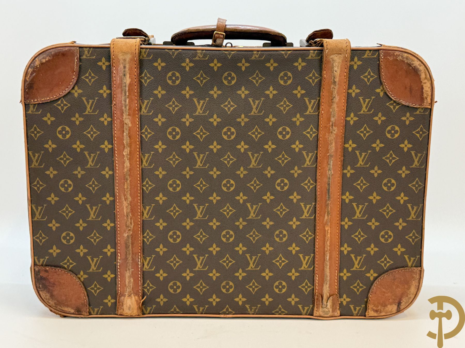 Lederen valies Louis Vuitton