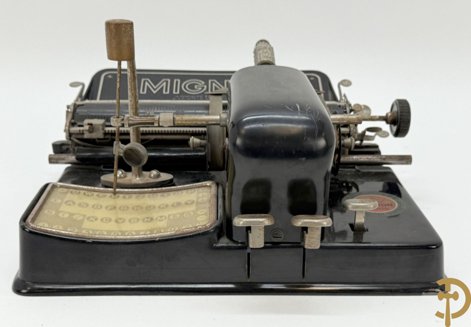 Typmachine uit de jaren 1920 / 30, Mignon model 4 AEG Technotype