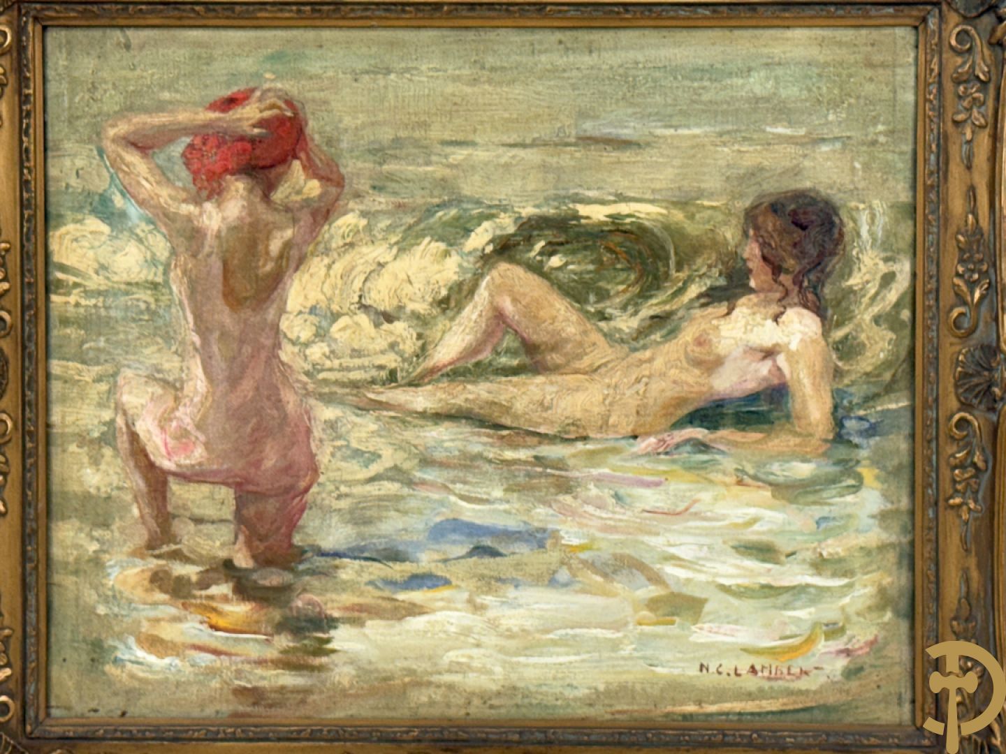 LAMBERT N.C. (Nicolas Camille) getekend 