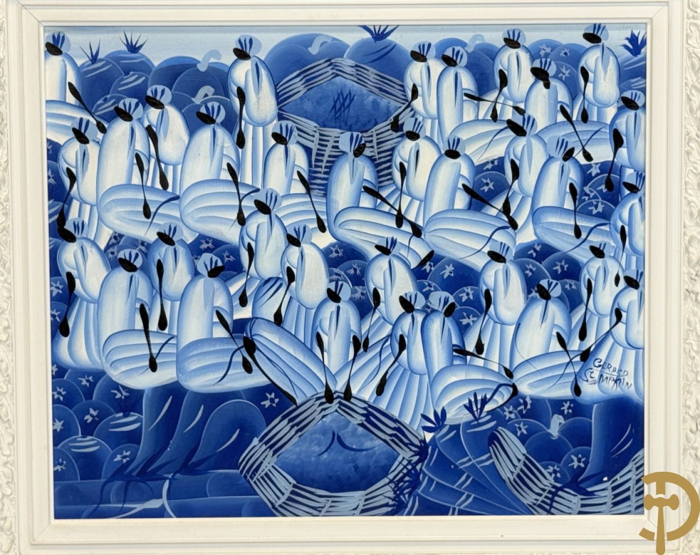 GERARD ST. MARTIN getekend 