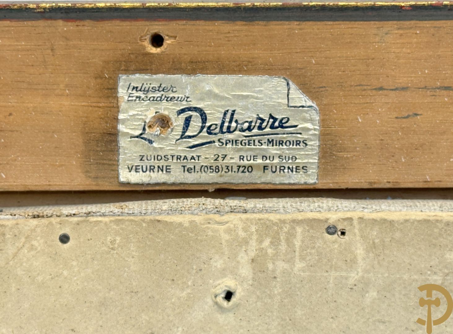 Onleesbaar getekend rechts onder 