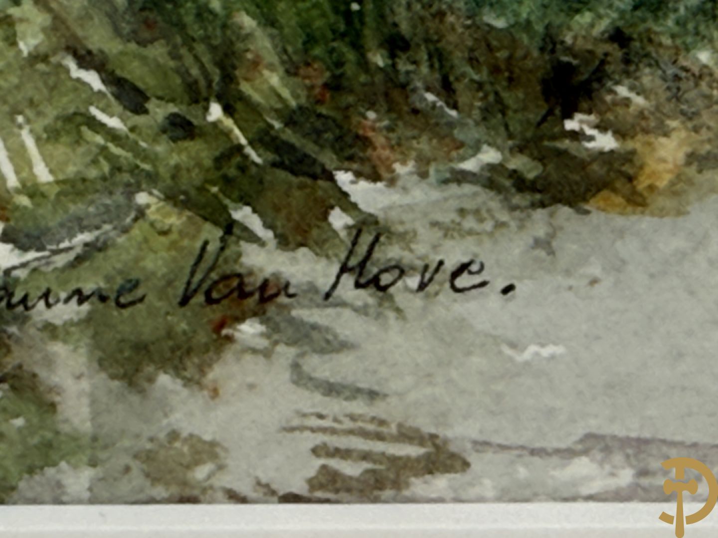 VAN HOVE Marie Jeanne getekend 