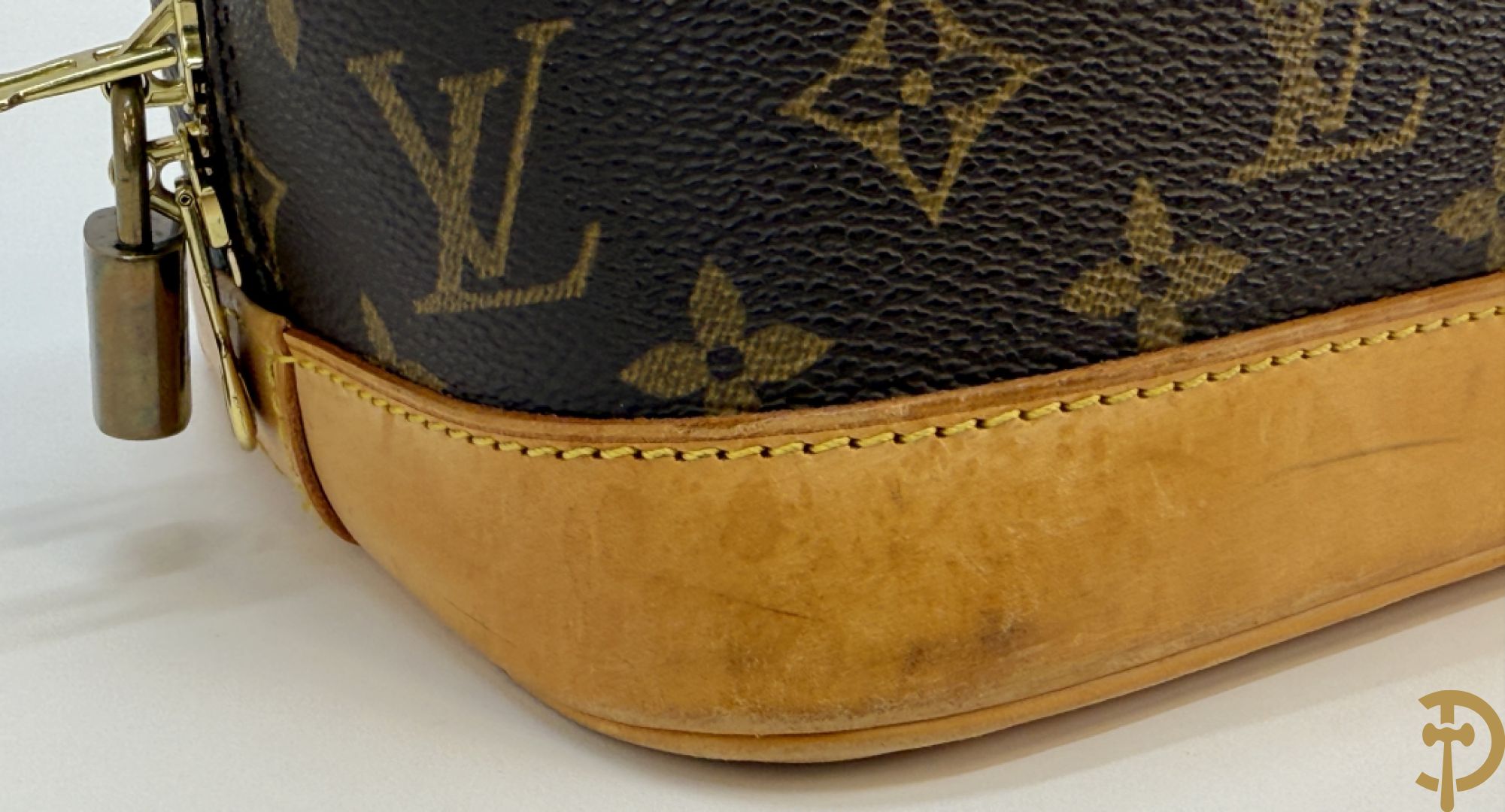 Louis Vuitton handtas met logo