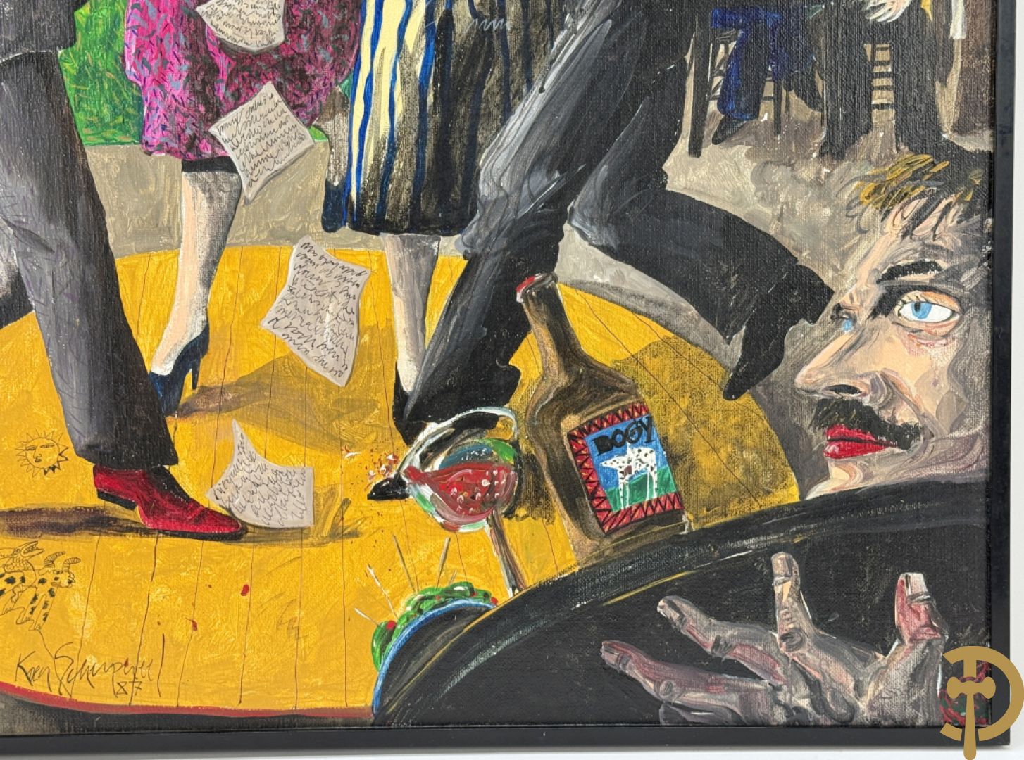 SCHERPEREEL Koen getekend 