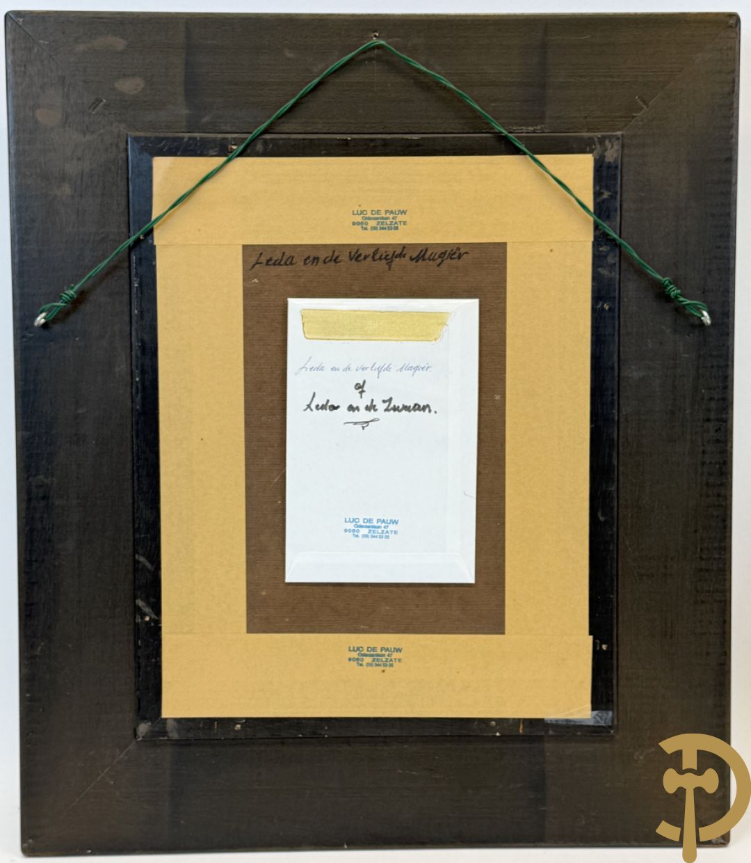 DE PAUW Luc J.C. getekend 