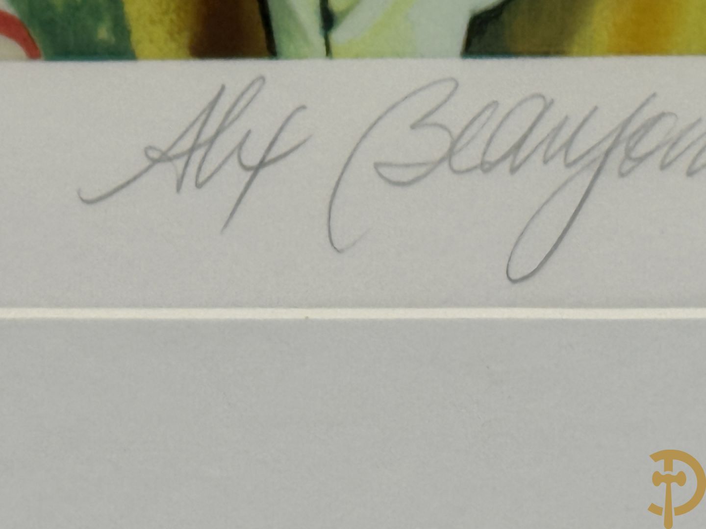 BEAUJOUR Alix getekend 