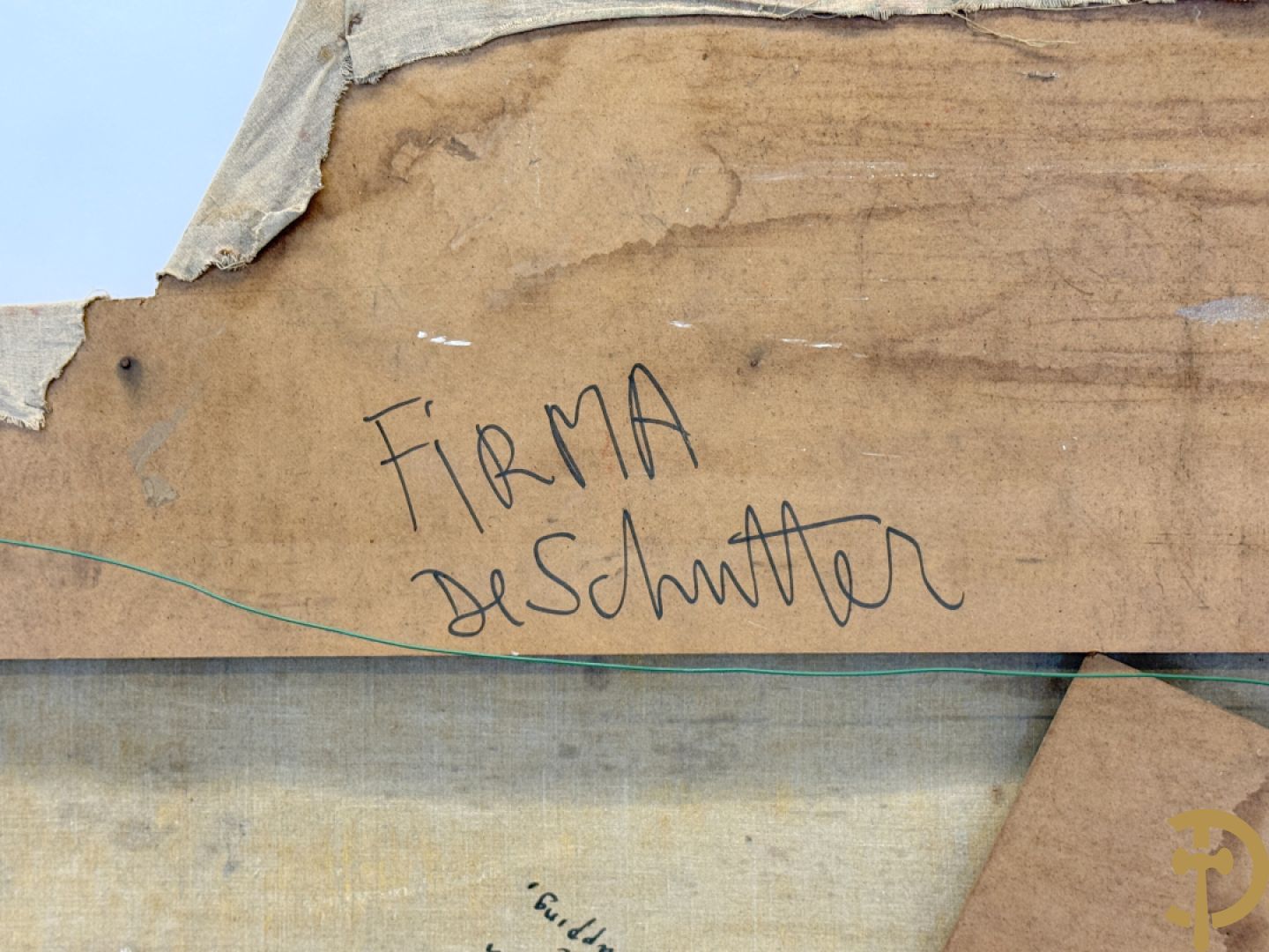 VAN DAELE Nico getekend verso 1981 