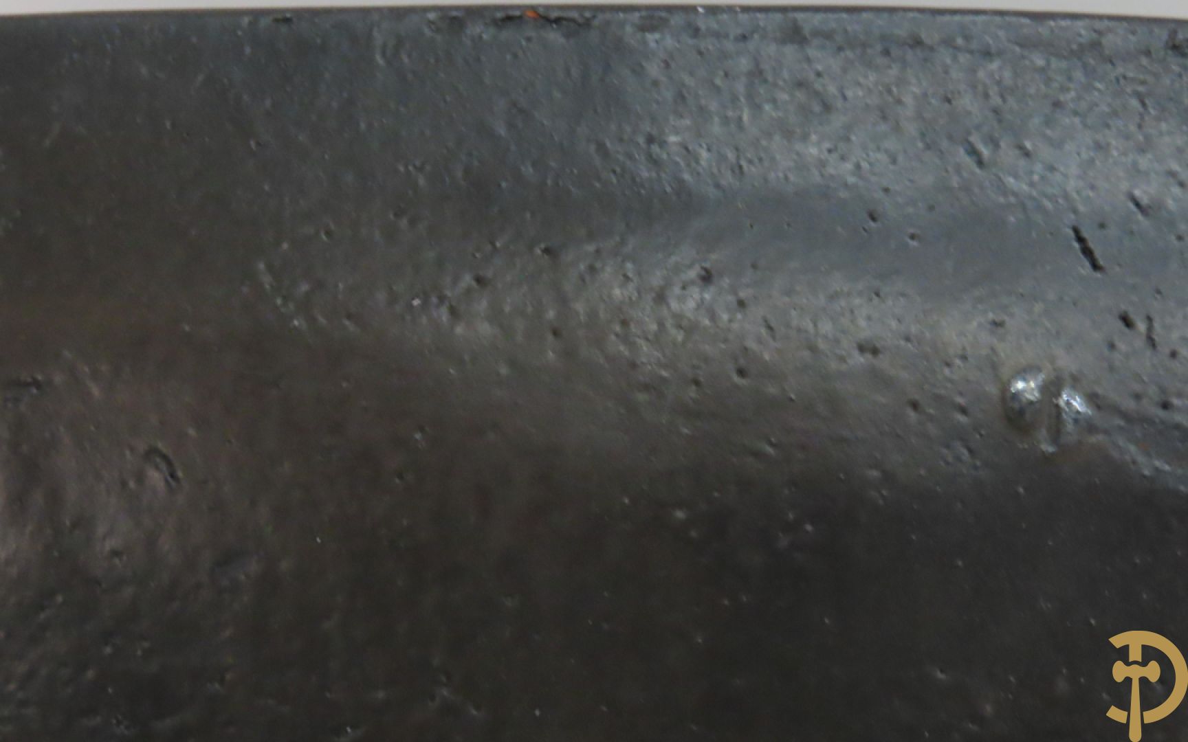 Moderne keramieken kleurrijke vintage coupe, gemerkt Perignem + Keramiek beeld van zeemeermin,  Amfora Vandeweghe