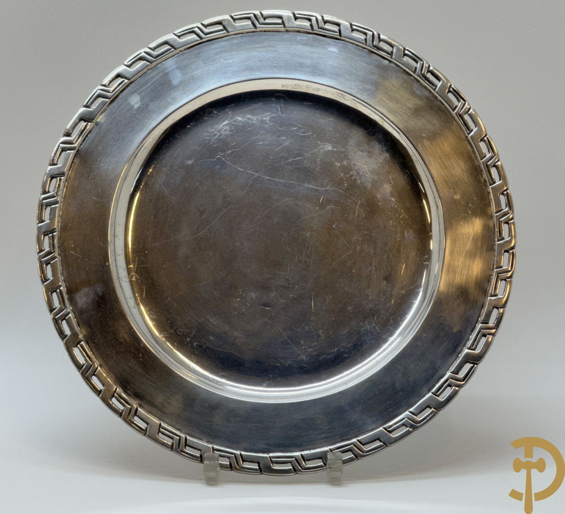 Massief zilveren Mexicaanse schaal, 925 gemerkt