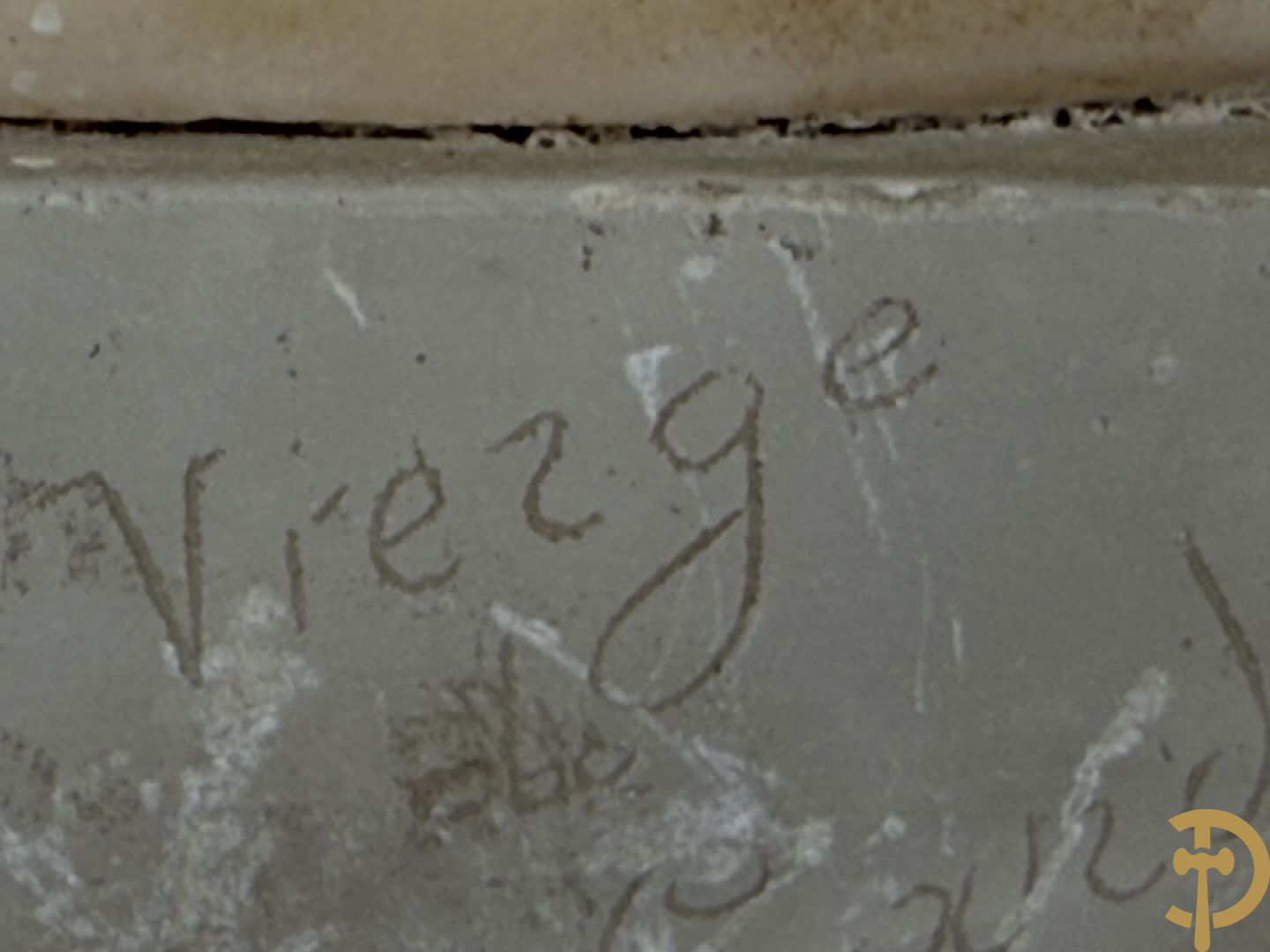 Vierge de Card Line getekend 