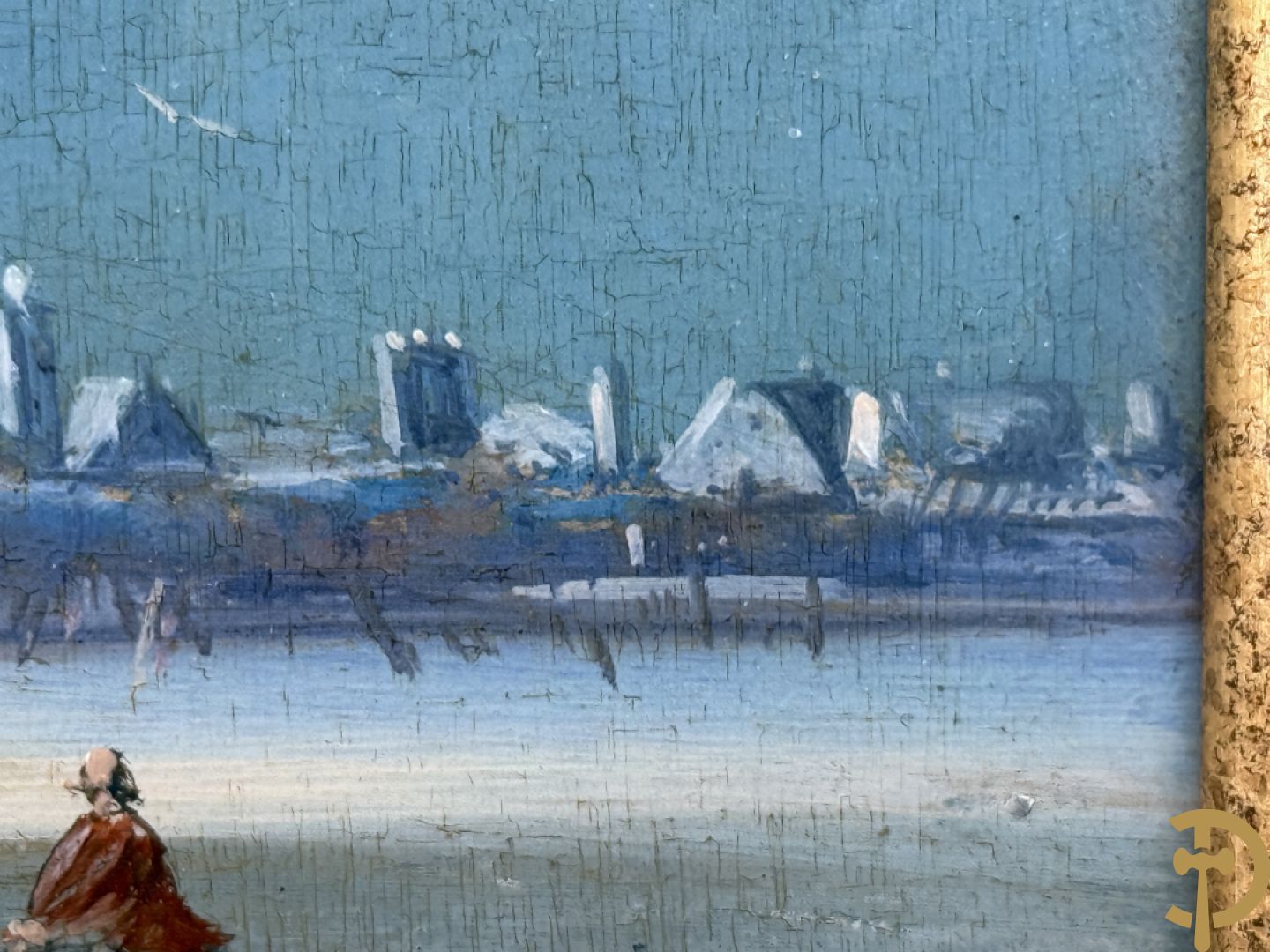 Onleesbaar getekend links onder (Ron...) 