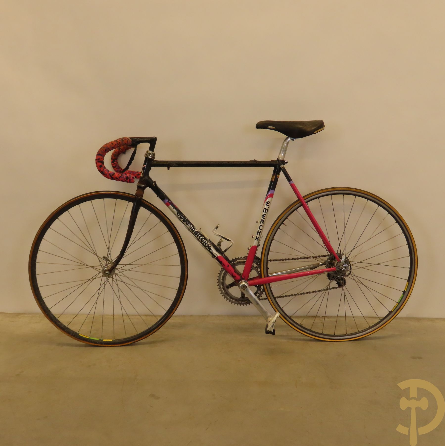 Oude vintage fiets van E. Merckx
