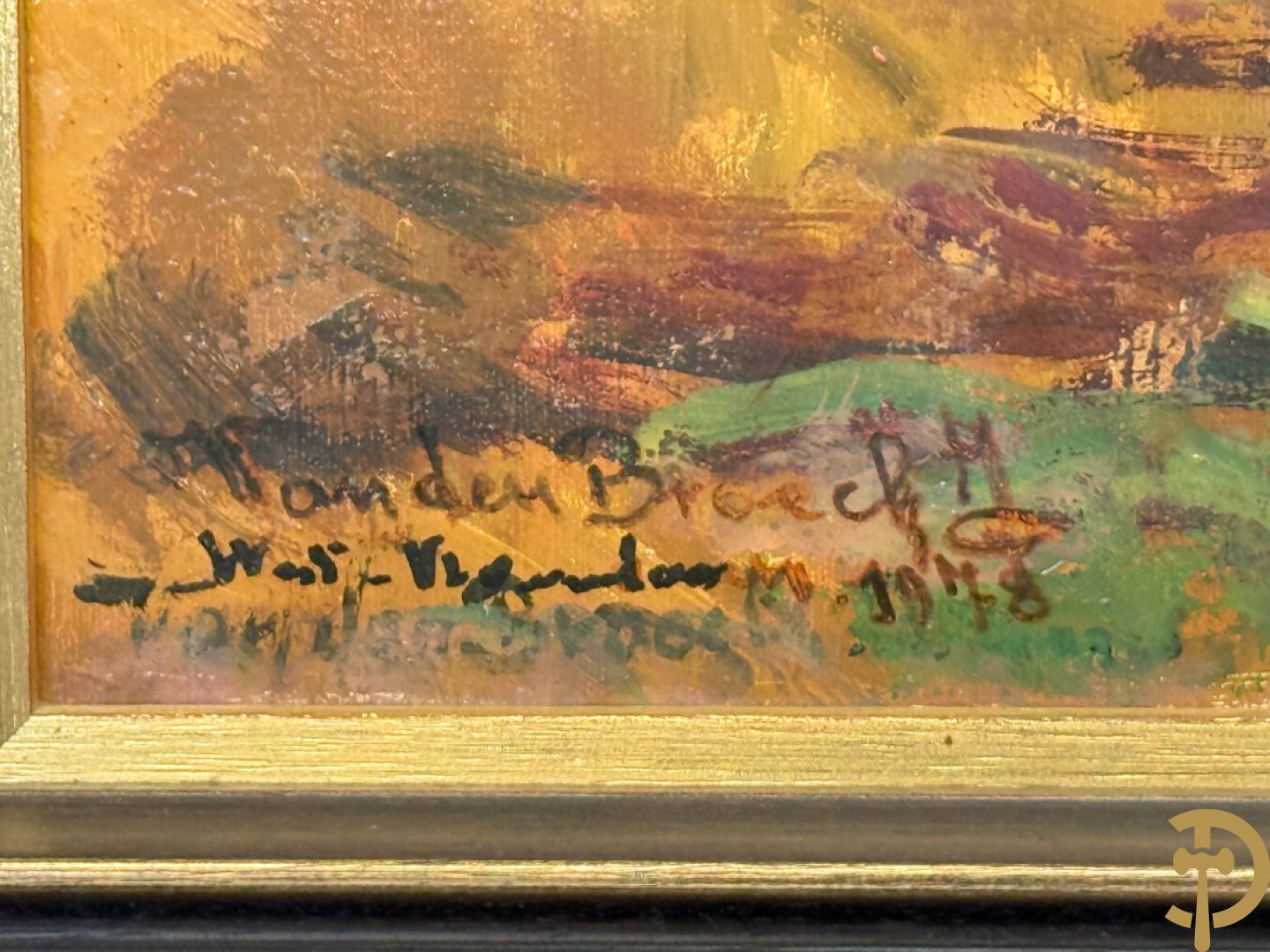 VAN DEN BROECK J. getekend 1970 