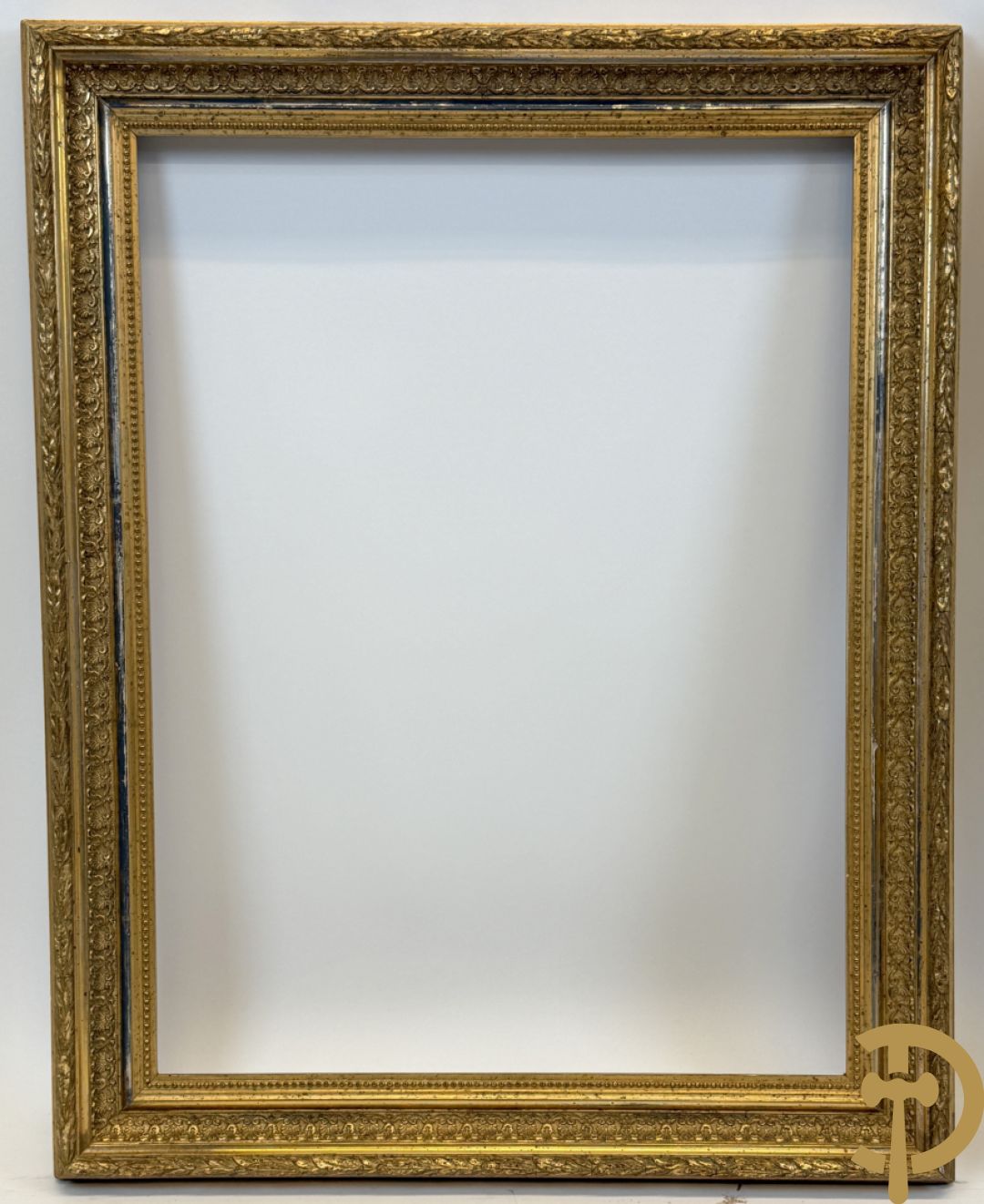 Oude vergulde lijsten Louis XVI stijl, deels met moulures