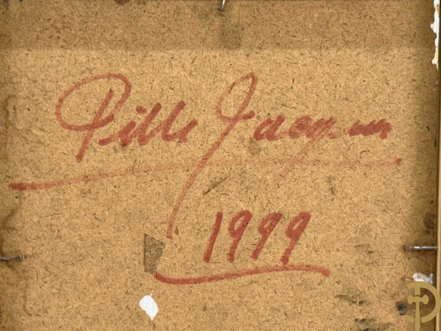 PILLE J. getekend 1999 