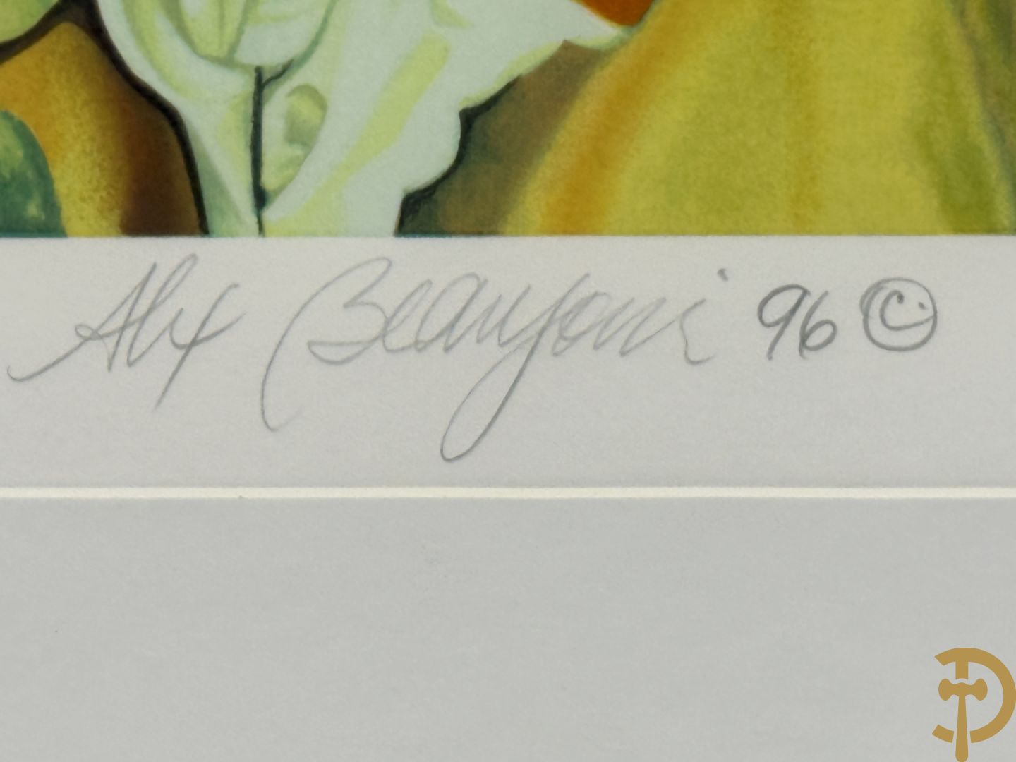 BEAUJOUR Alix getekend 