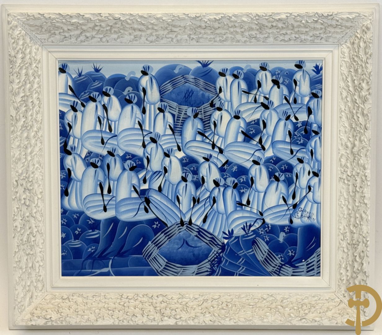 GERARD ST. MARTIN getekend 