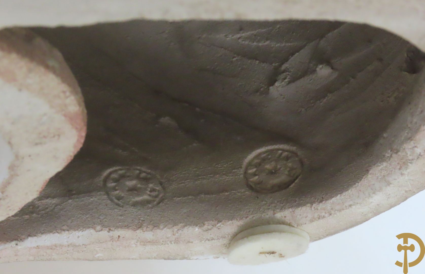 Italiaans keramieken luipaard, gestempeld onderaan Made in Italy