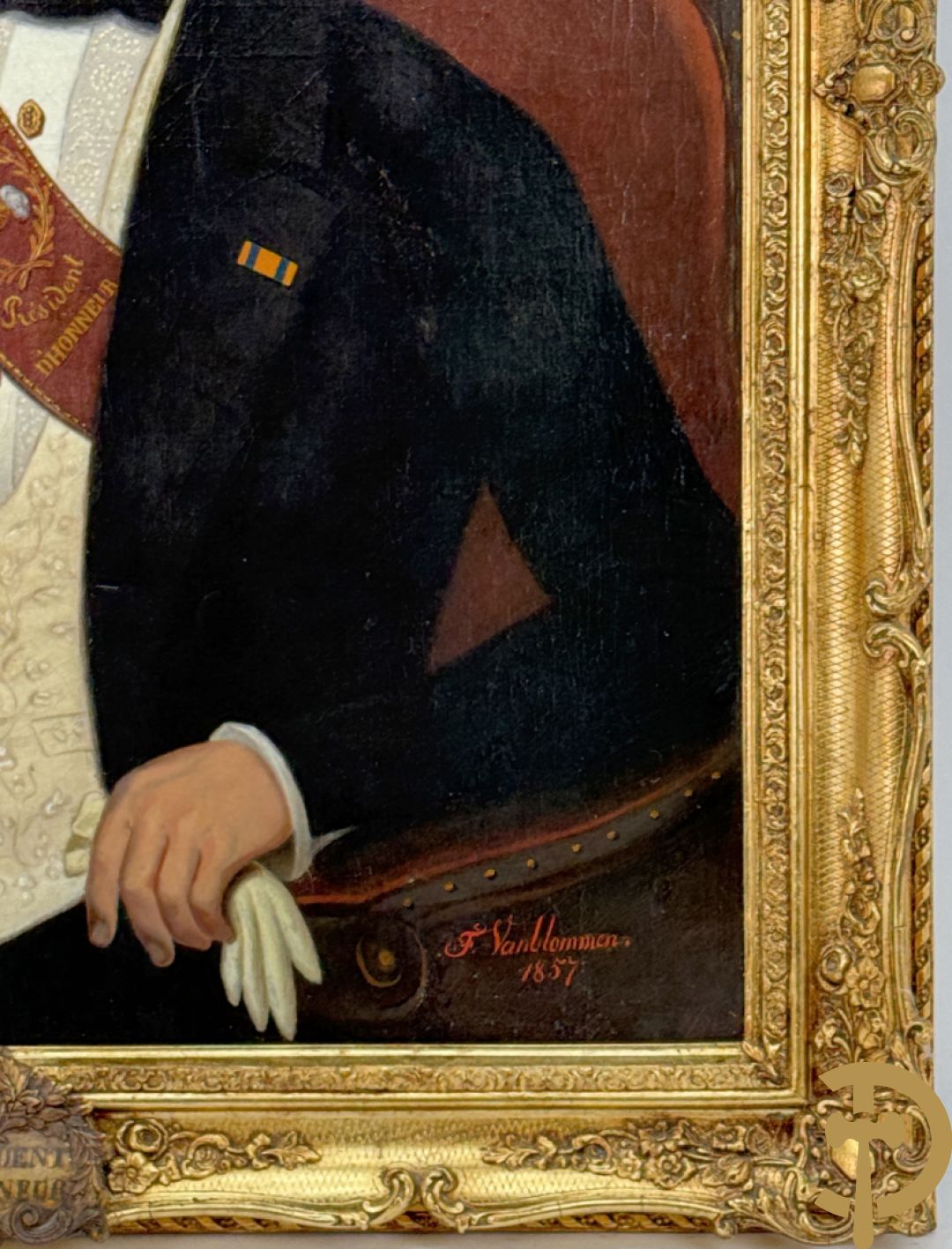 VAN BLOMMEN F. getekend 1897 