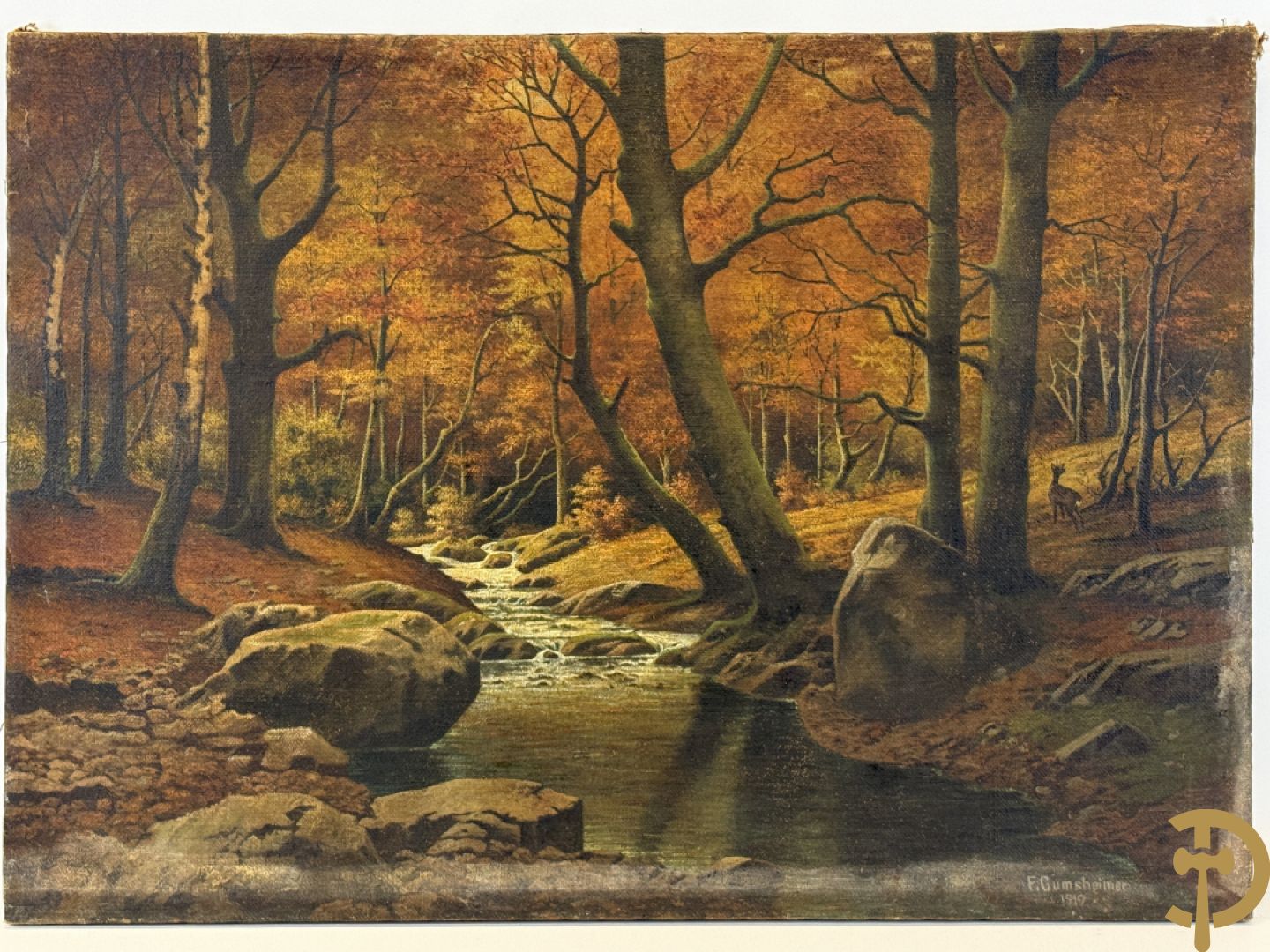 GUMSHEIMER F. getekend 1919 