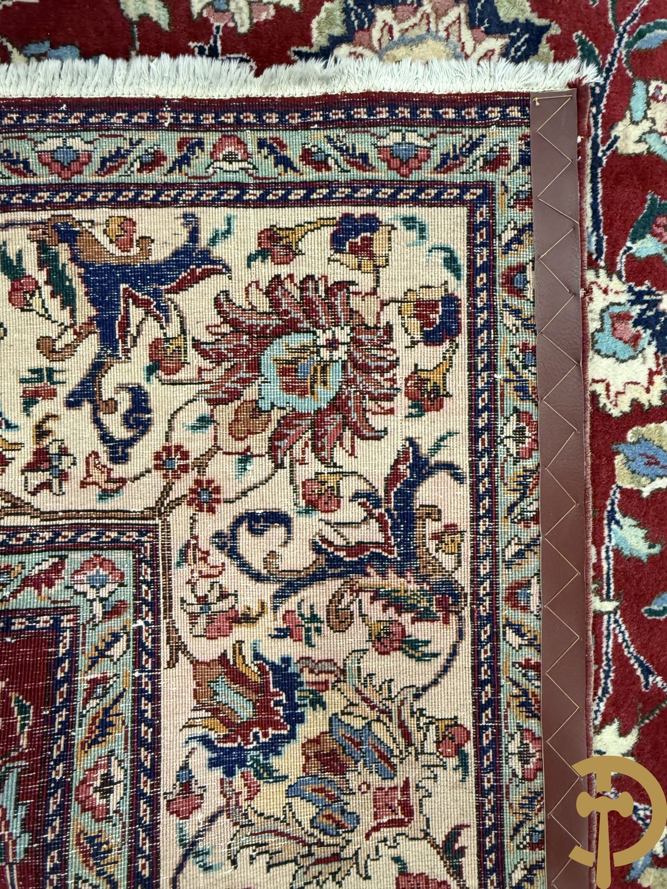 Oosters handgeknoopt tapijt Tabriz