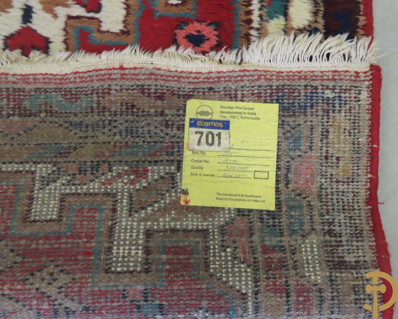 Drie oosterse handgeknoopte tapijten (2 Bouchara en 1 Hamadan)