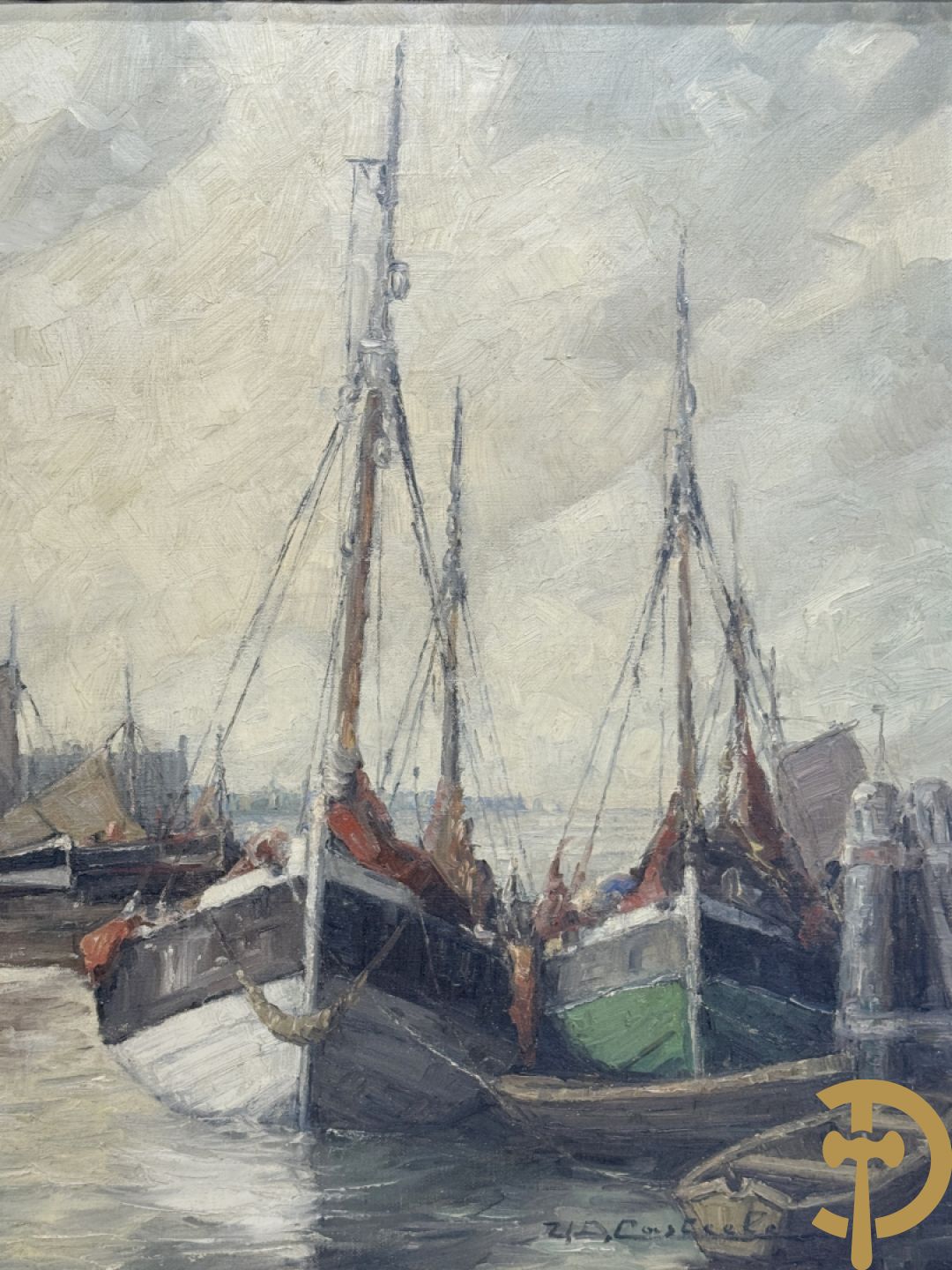 VAN DE CASTEELE getekend 