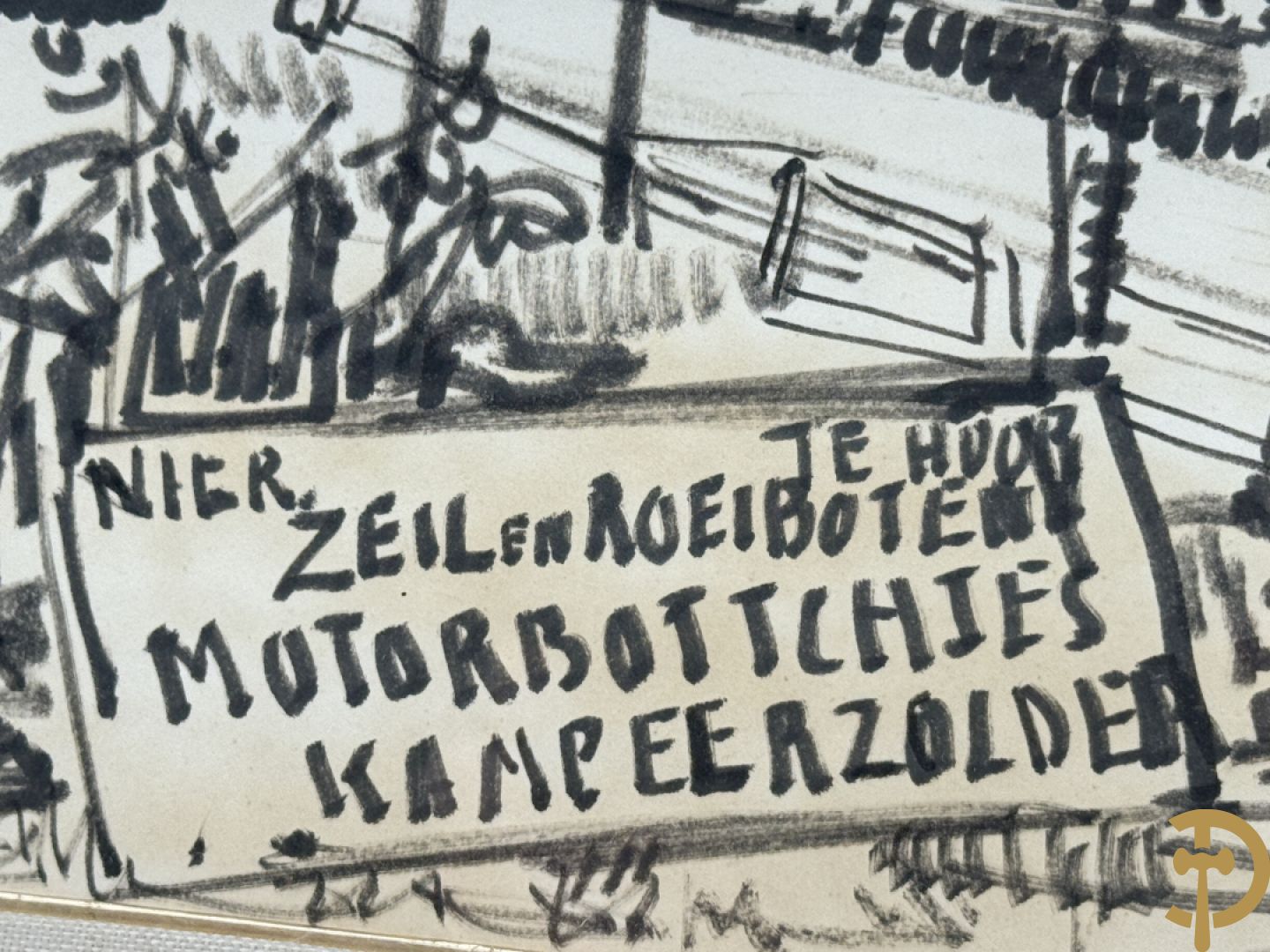 WOLVENS H.V. getekend (Henri-Victor) 