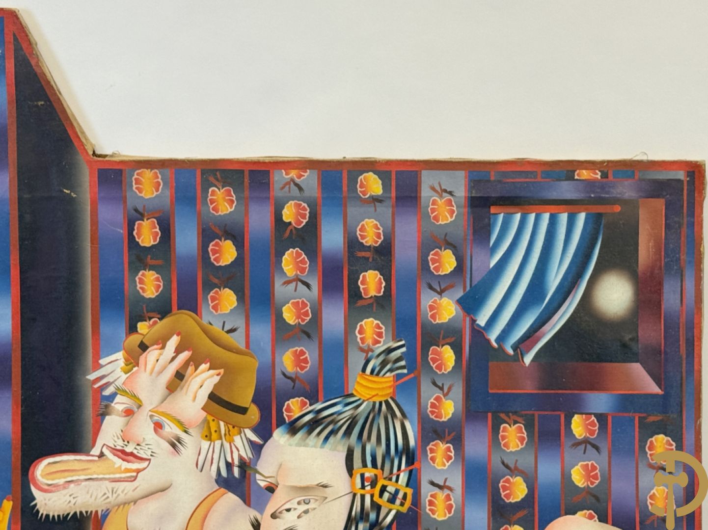 VAN DAELE Nico getekend verso 1981 