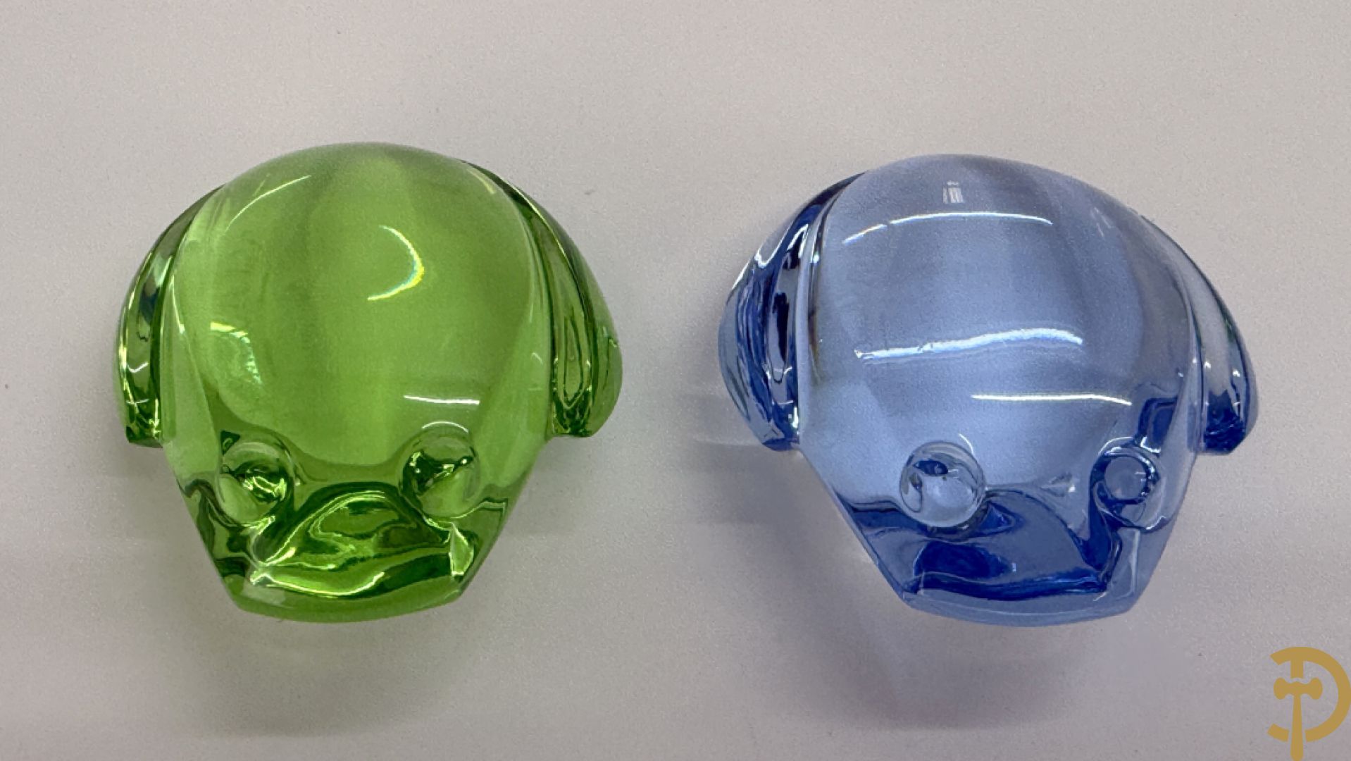 Set van zes kikkers Val-Saint-Lambert