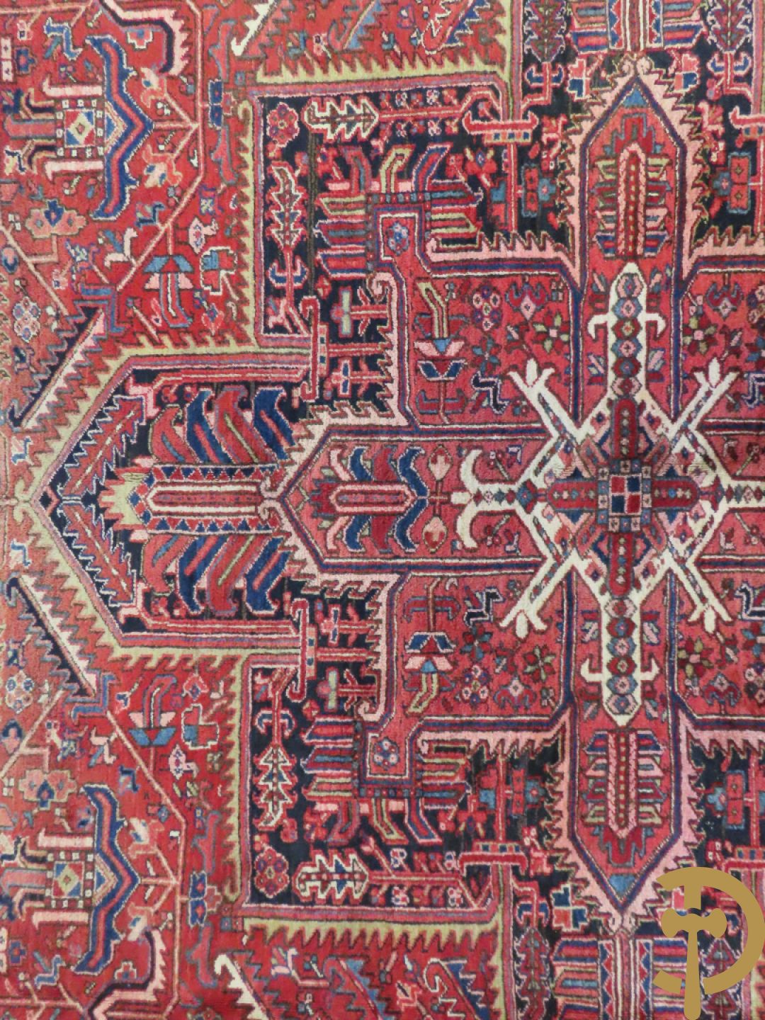 Oosters handgeknoopt tapijt Heriz