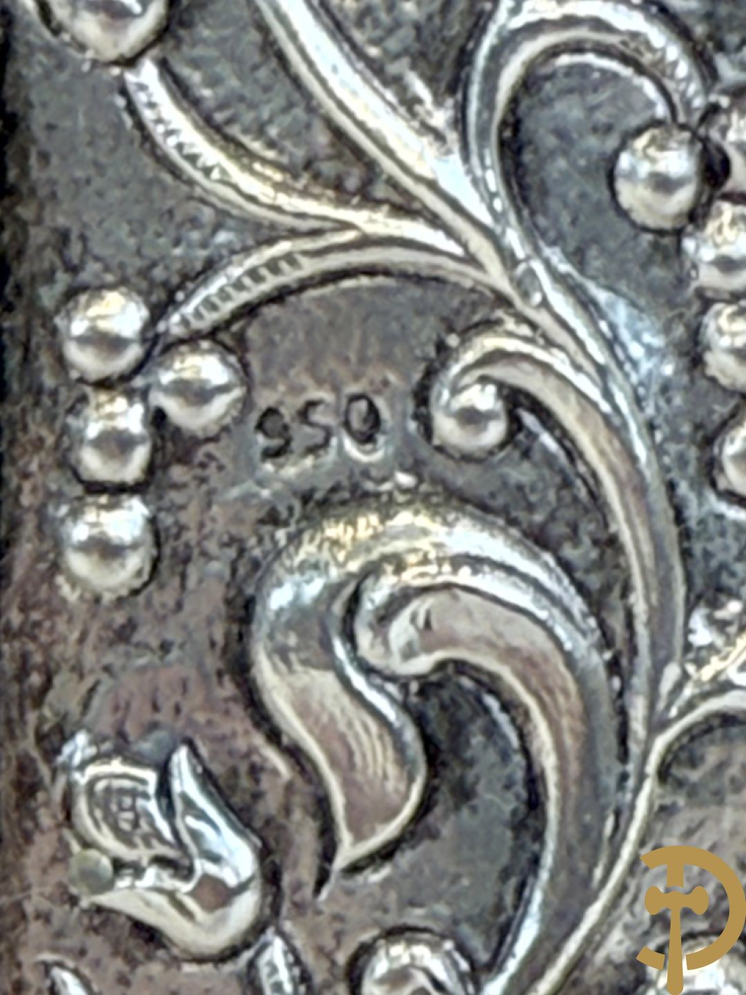 Ikoon met zilveren rizza 