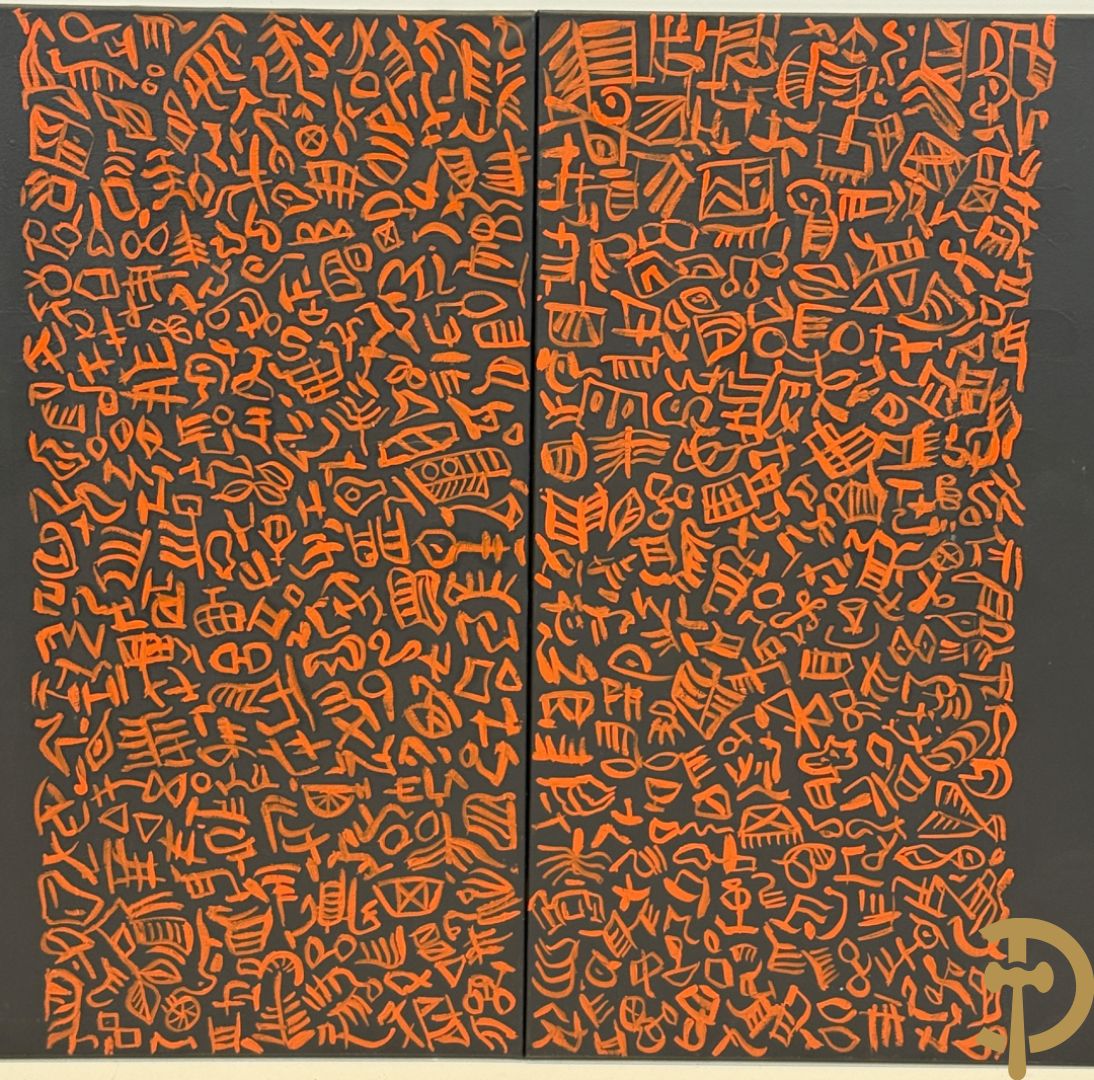 DEGRYSE Jean getekend verso 