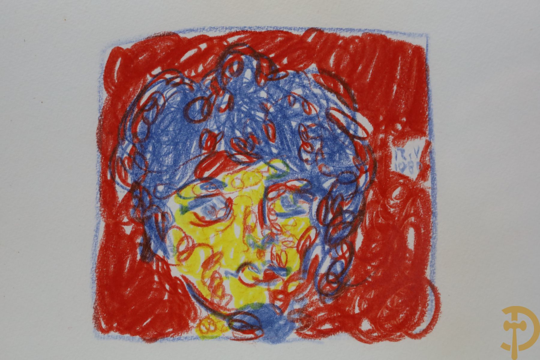 R.V. gemonogrammeerd 1980 (Rik Vermeersch) 