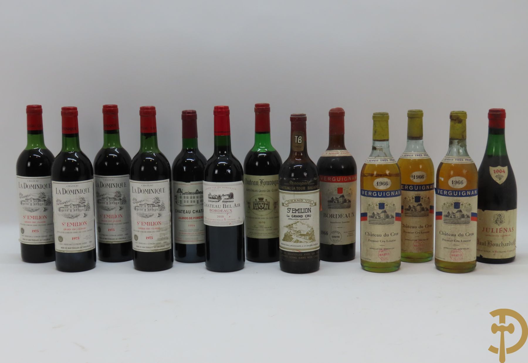 Chateau La Dominique 1975 (4 fl.) + Ch. Chatain 